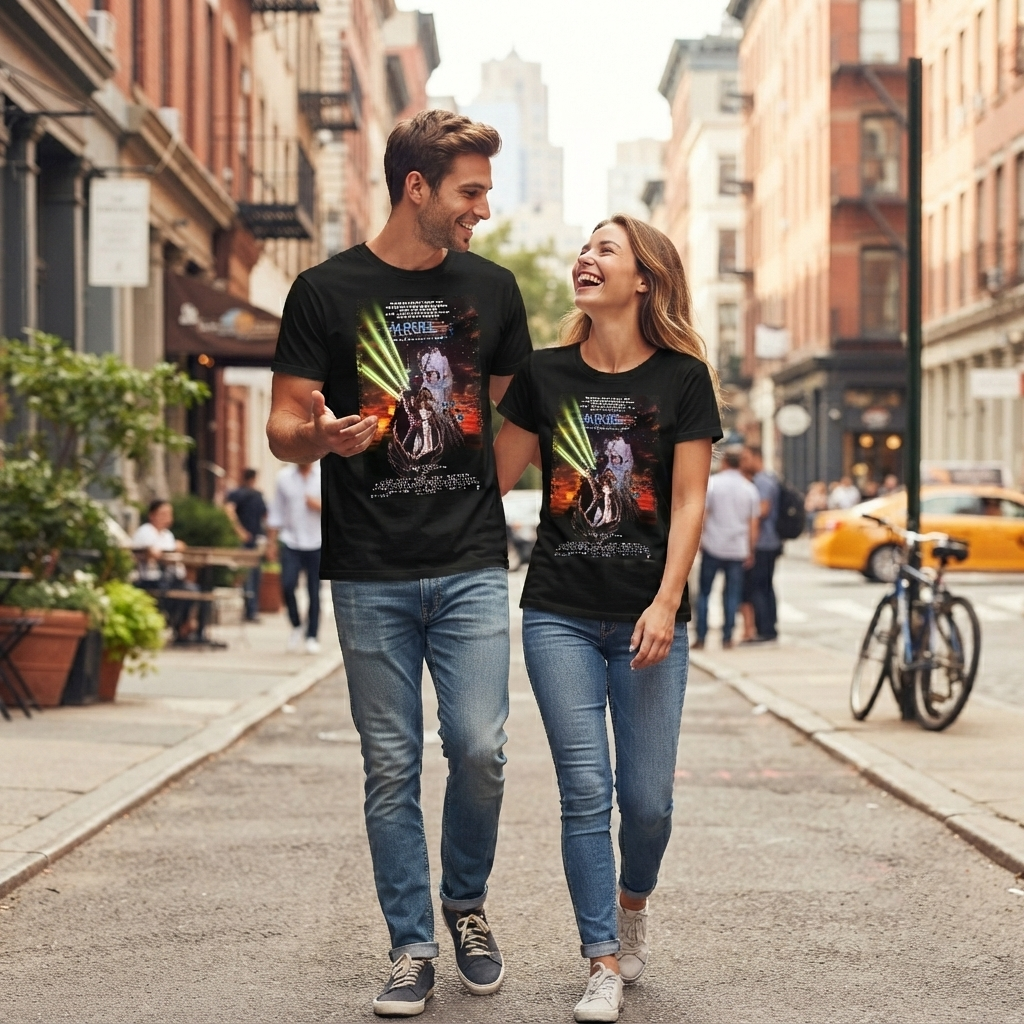 Krull - Movie Poster inspired Unisex Black T-Shirt - HQ