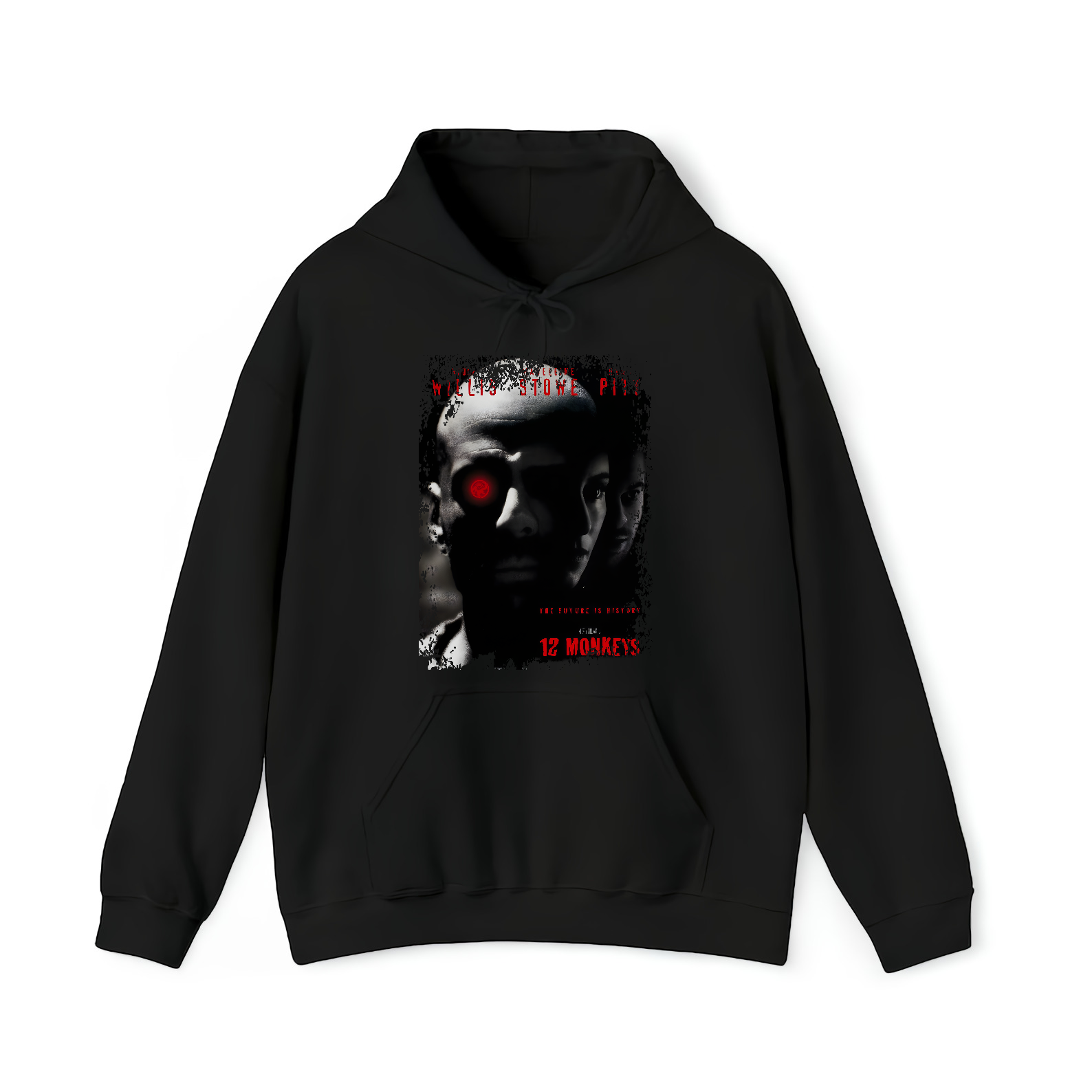 12 Monkeys - Movie Poster Inspired Unisex Black Shirt