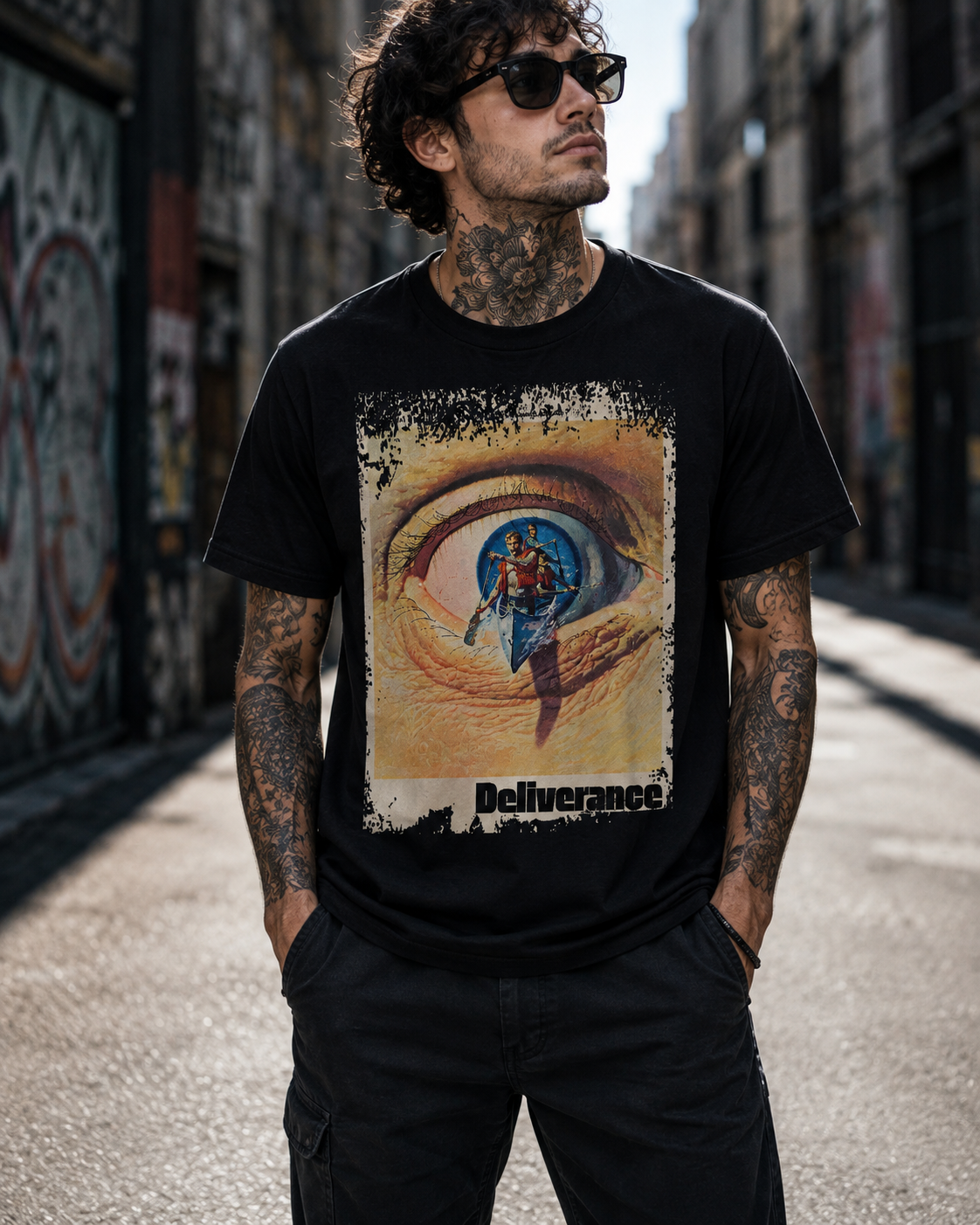 Deliverance - Movie Poster Inspired Unisex Black Shirt