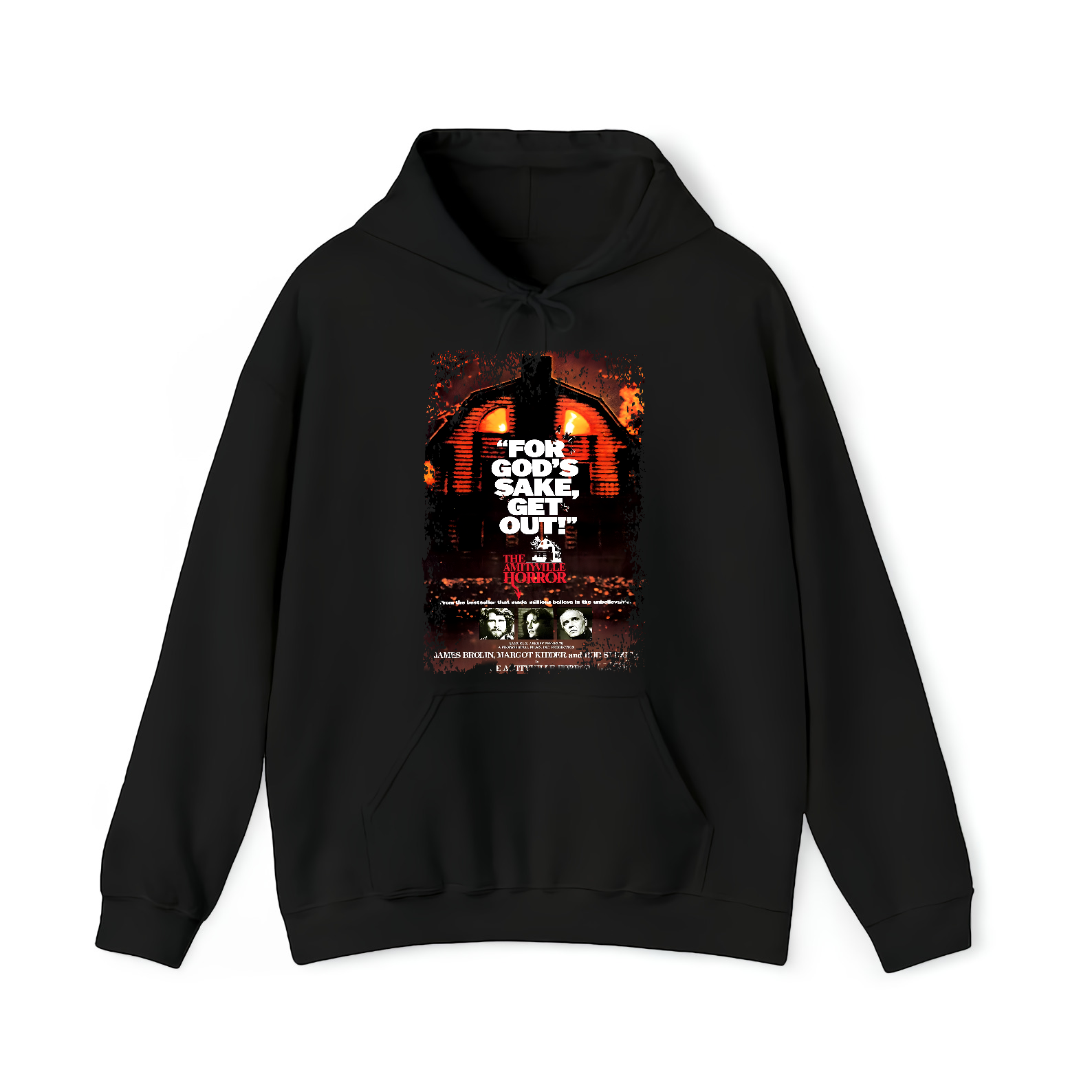 The Amityville Horror - Movie Poster Inspired Unisex Black Shirt - HQ