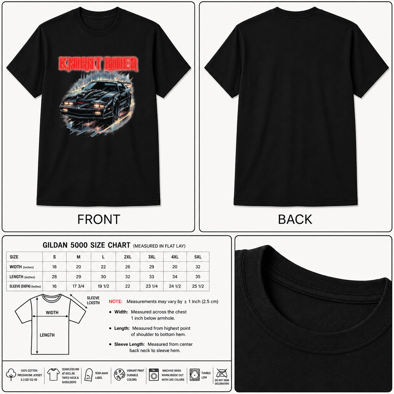 Knight Rider Turbo Boost Shirt - Rev Up the Nostalgia