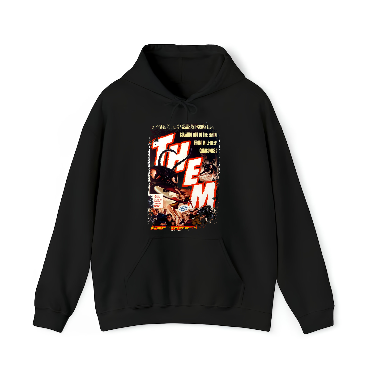Them (1954) - Movie Poster inspired Unisex Black Shirt