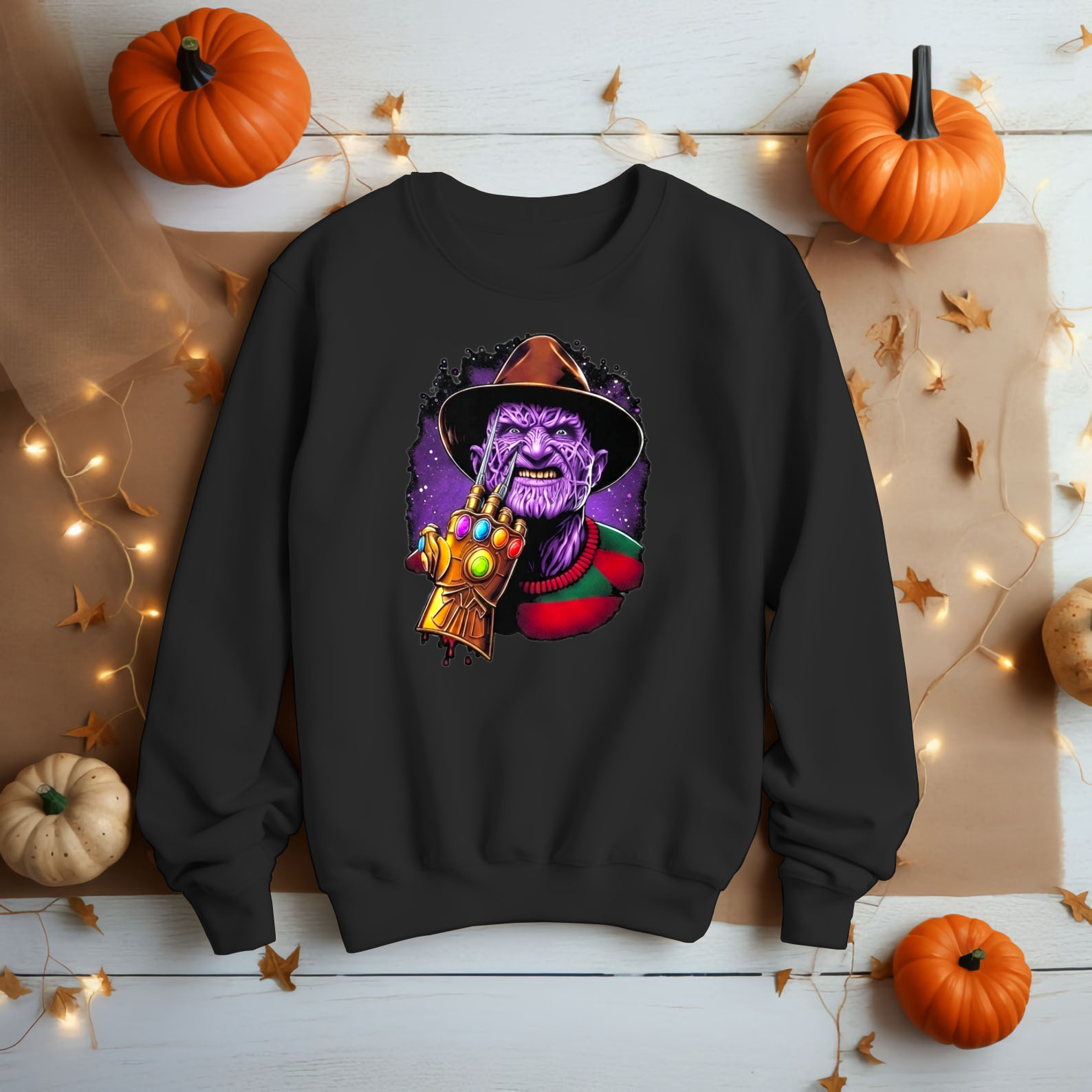 Freddy Krueger Thanos Shirt