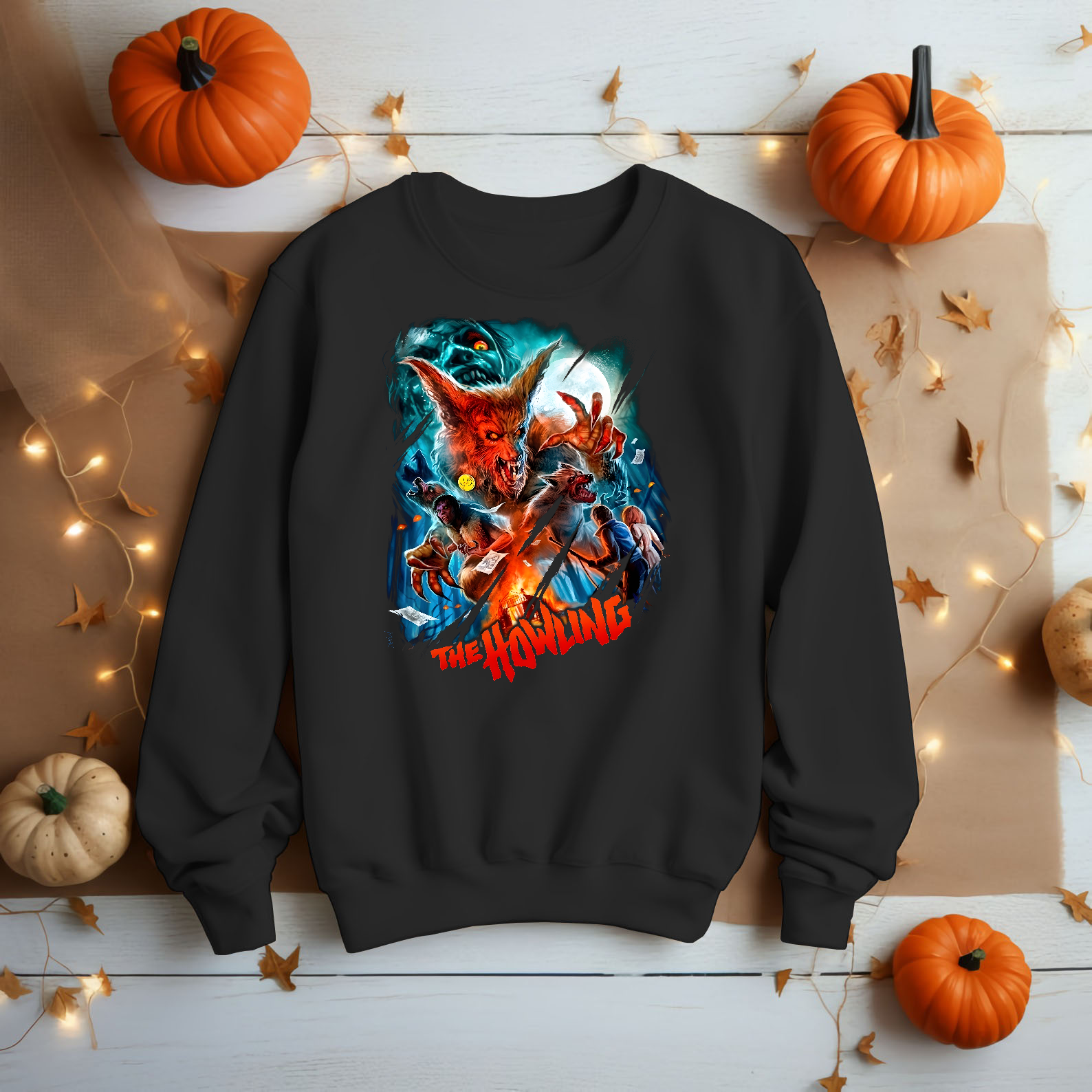 The Howling 1981 T-Shirt - Vintage Horror Movie Graphic Tee, Unisex Retro-TH82094