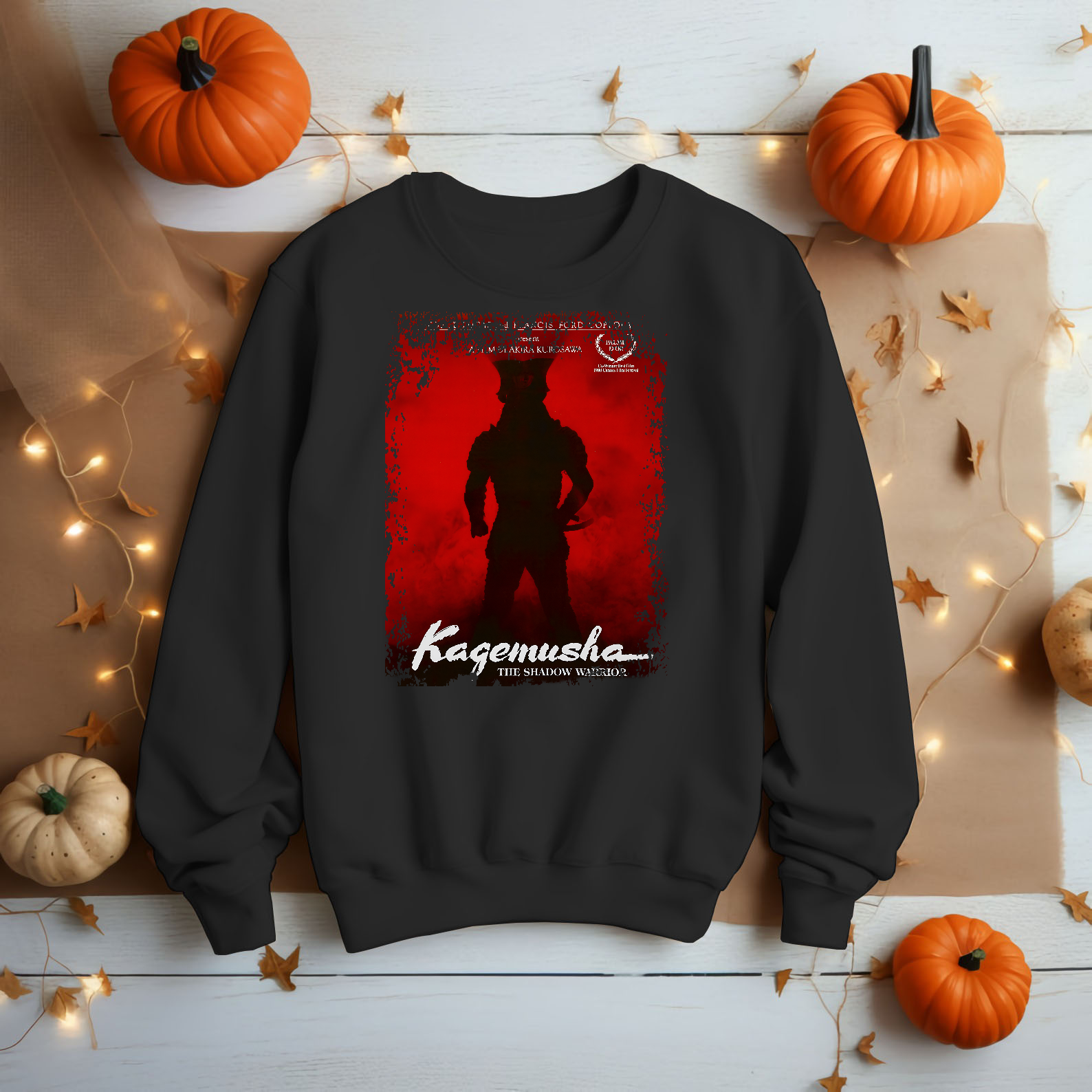Kagemusha - Japanese Movie Poster Inspired Unisex Black Shirt