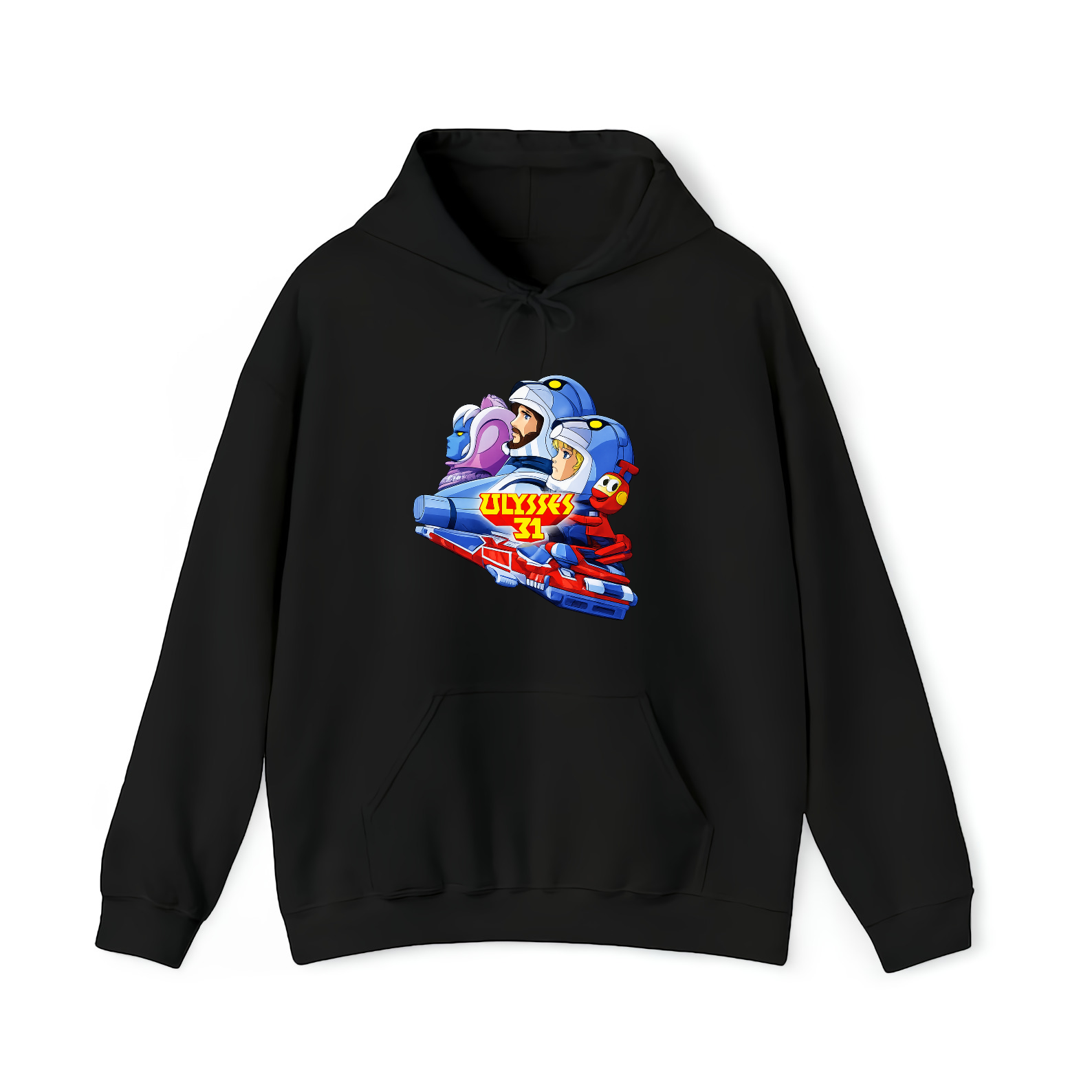 Ulysses 31 Shirt Retro 80s Cartoon Geek Nerd Unisex & Kids Space Anime