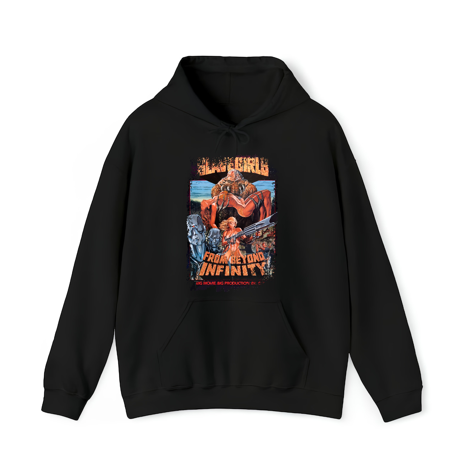 Slave Girls From Beyond Infinity - Movie Poster inspired Unisex Black Shirt