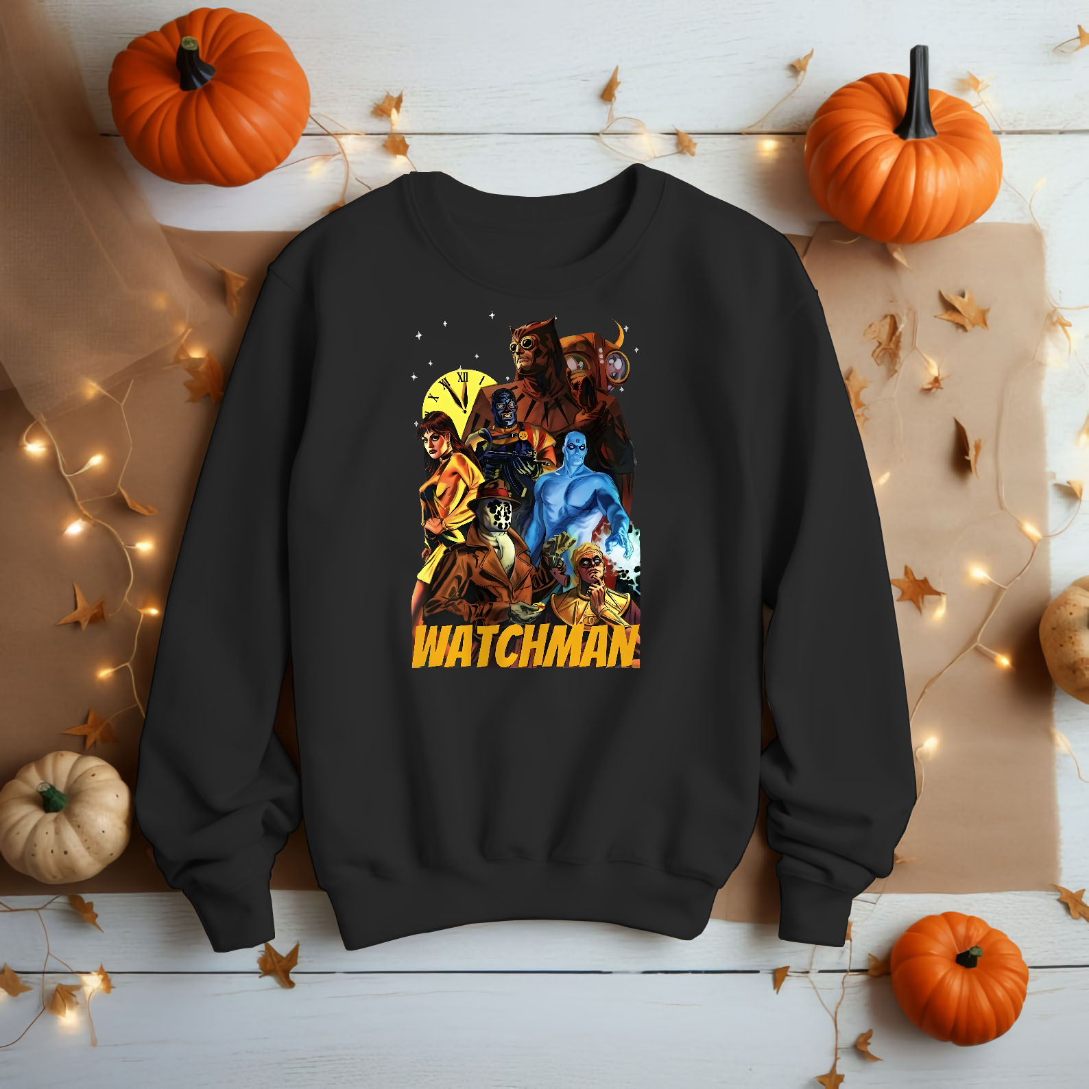 The Watchmen T-Shirt, Graphic Tee, Comic Book Shirt, Superhero Top-TH82078