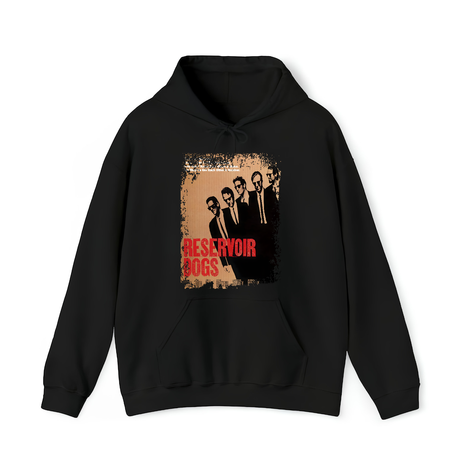 Reservoir Dogs - Movie Poster Inspired Unisex Black Shirt
