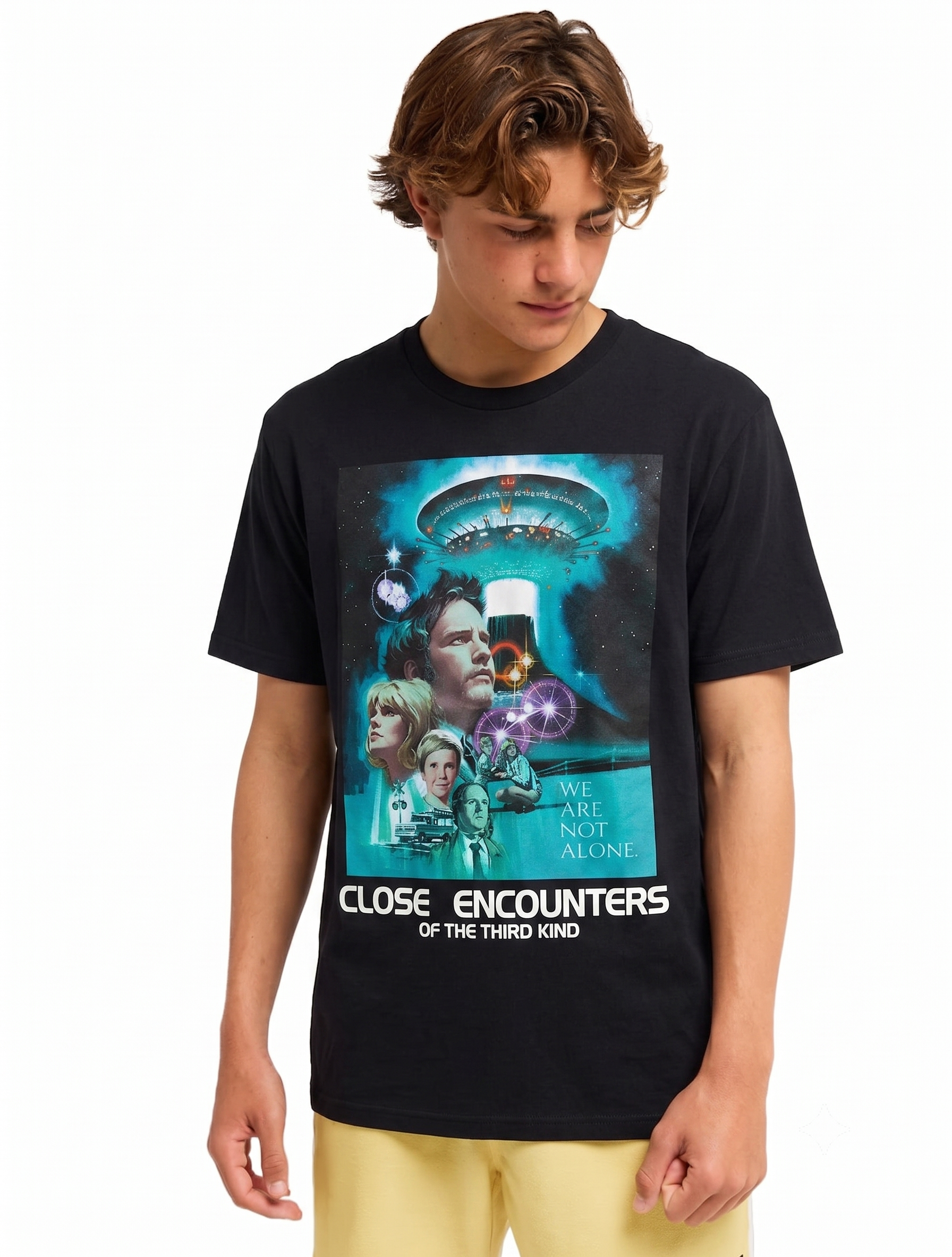 Close Encounters of the Third Kind T Shirt - 70's Spielberg Classic Retro Tee-TH82084