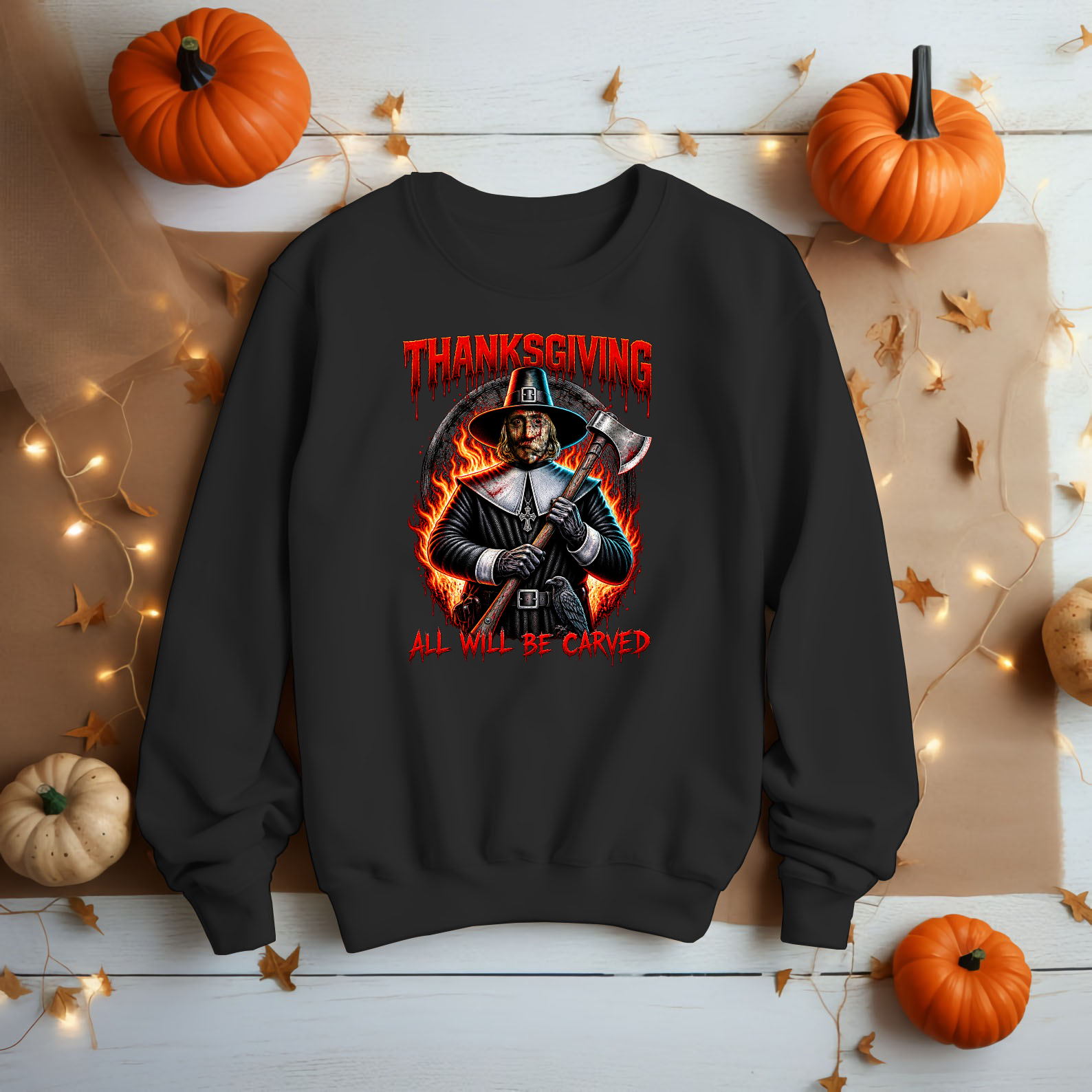 All will be carved Thanksgiving Shirt - John Carver's Night Edition