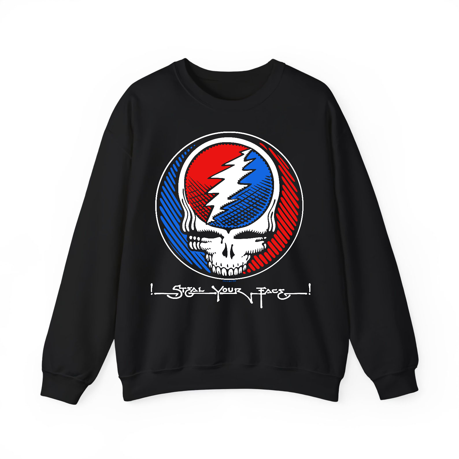 The Grateful Dead Steal Your Face Classic Rock Band T-Shirt Black S-3XL-TH82017
