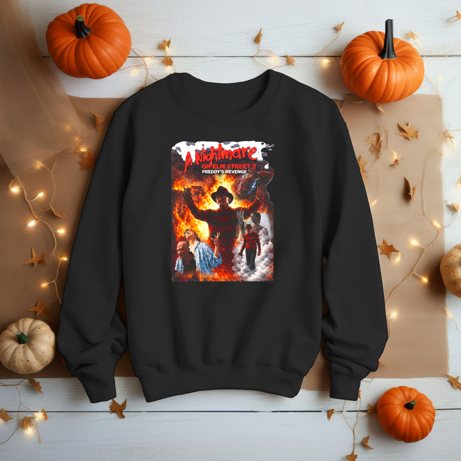 A Nightmare on Elm Street 2 horror movie Shirt Freddy Krueger graphic