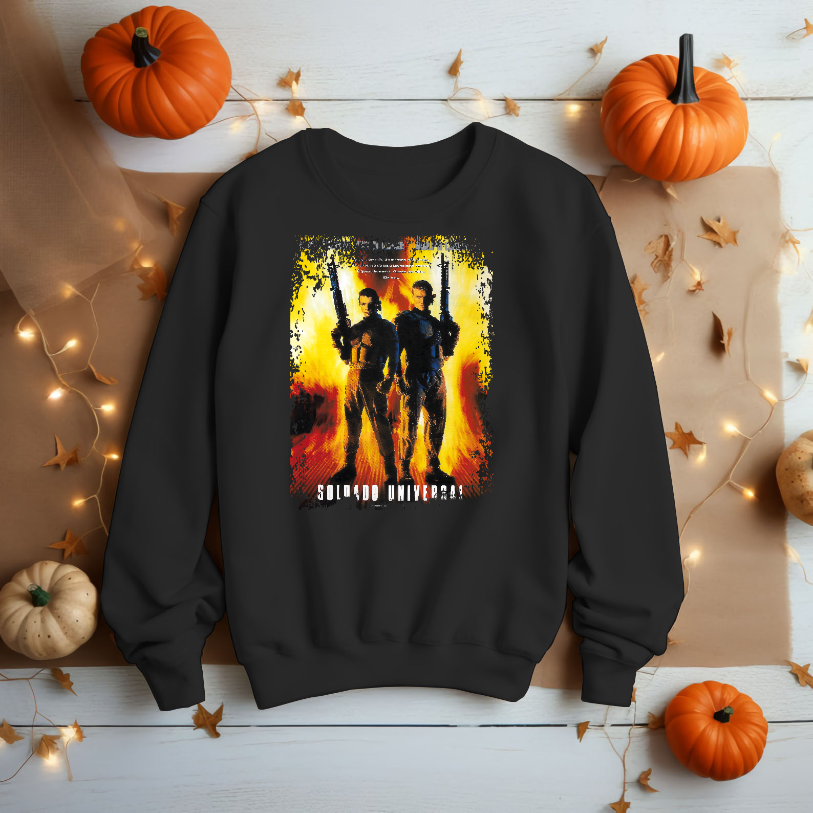 Universal Soldier - Movie Poster Inspired Unisex Black Shirt