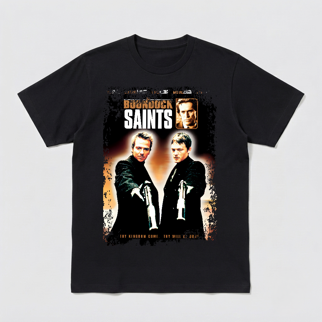 The Boondock Saints - Movie Poster Inspired Unisex Black Shirt