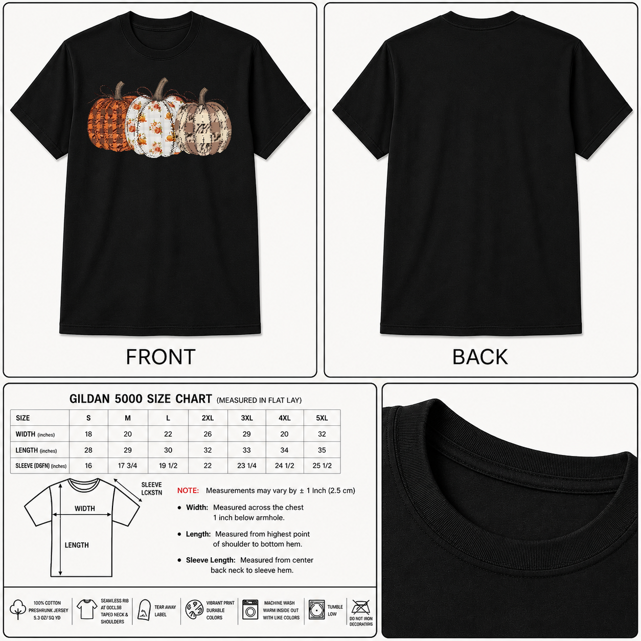 Fall Pumpkin T-Shirt, Autumn Fall Shirt, Thanksgiving Shirt, Pumpkins Shirt, Checkered Pumpkin Shirt