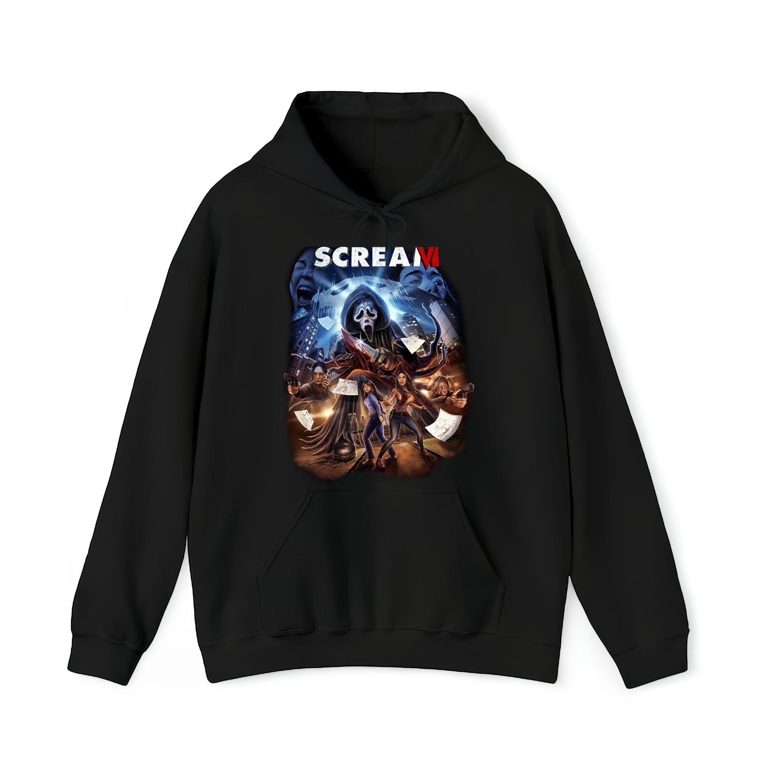 Scream VI Horror T-Shirt Black S-3XL -TH82014