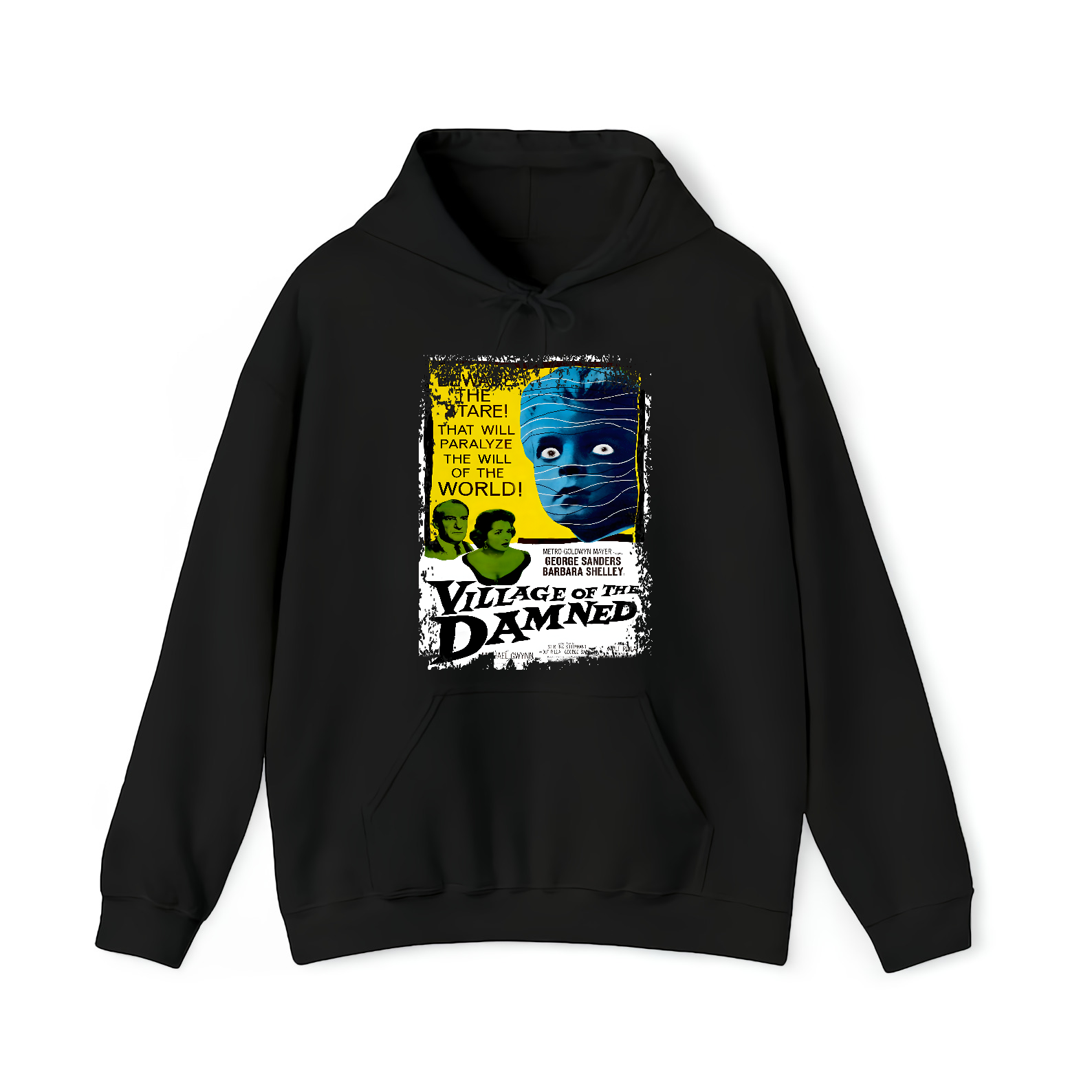 Village of the Damned (1960) - Movie Poster inspired Unisex Black Shirt