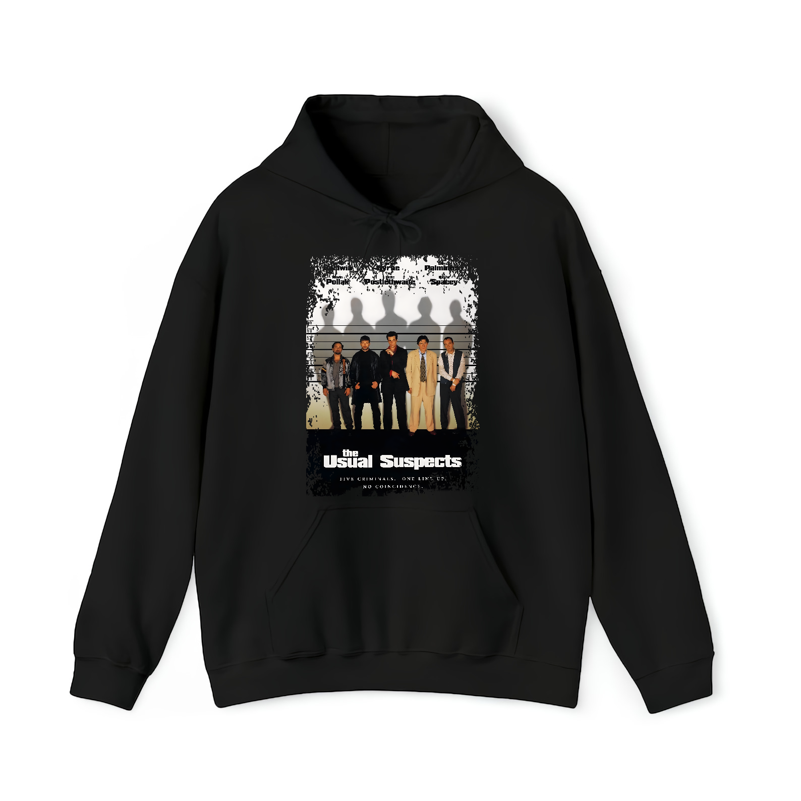 The Usual Suspects - Movie Poster Inspired Unisex Black T-Shirt - HQ