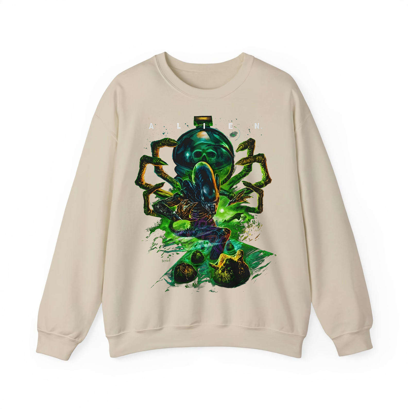 Alien Movie T-Shirt Black S-3XL-TH82008