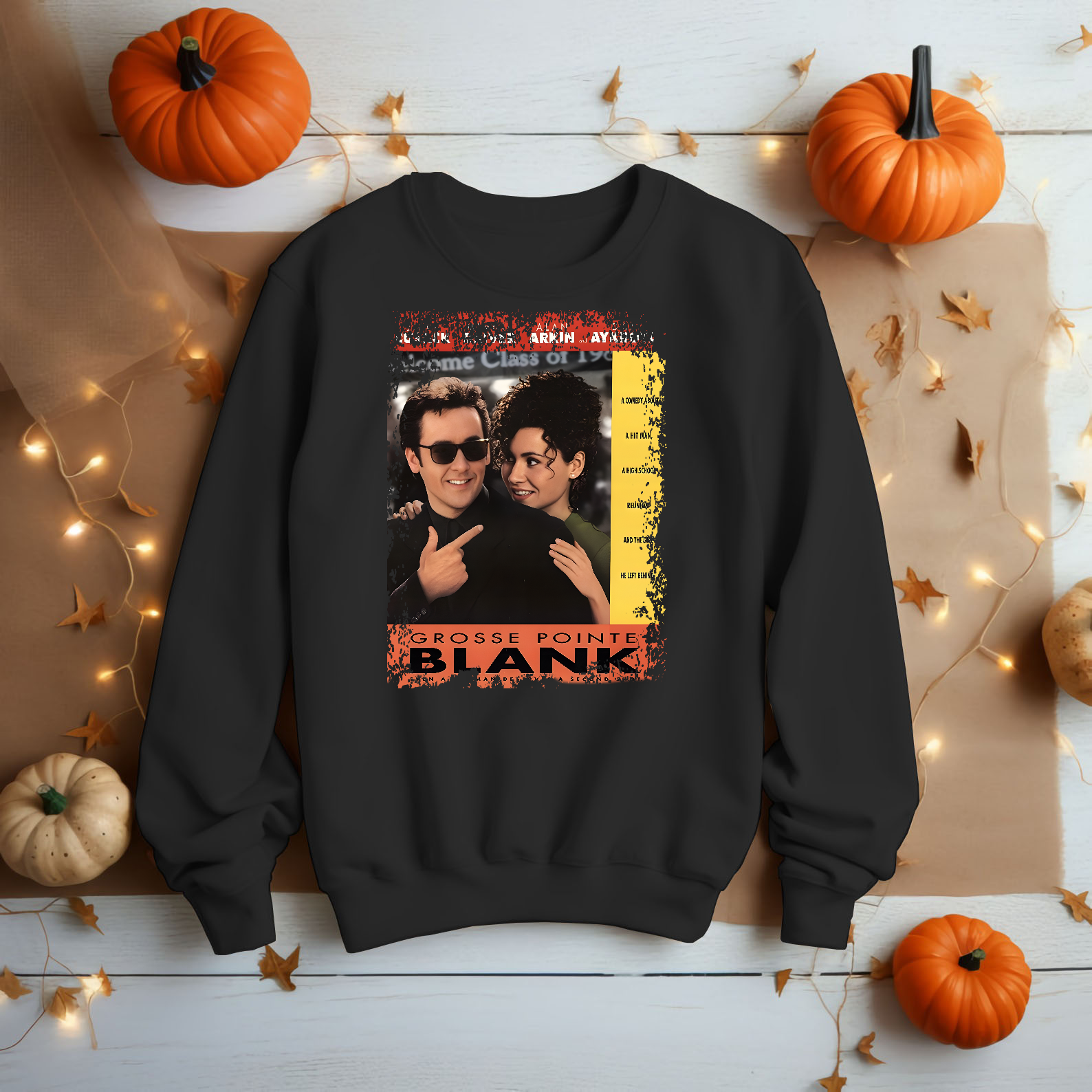 Grosse Pointe Blank - Movie Poster Inspired Unisex Black Shirt