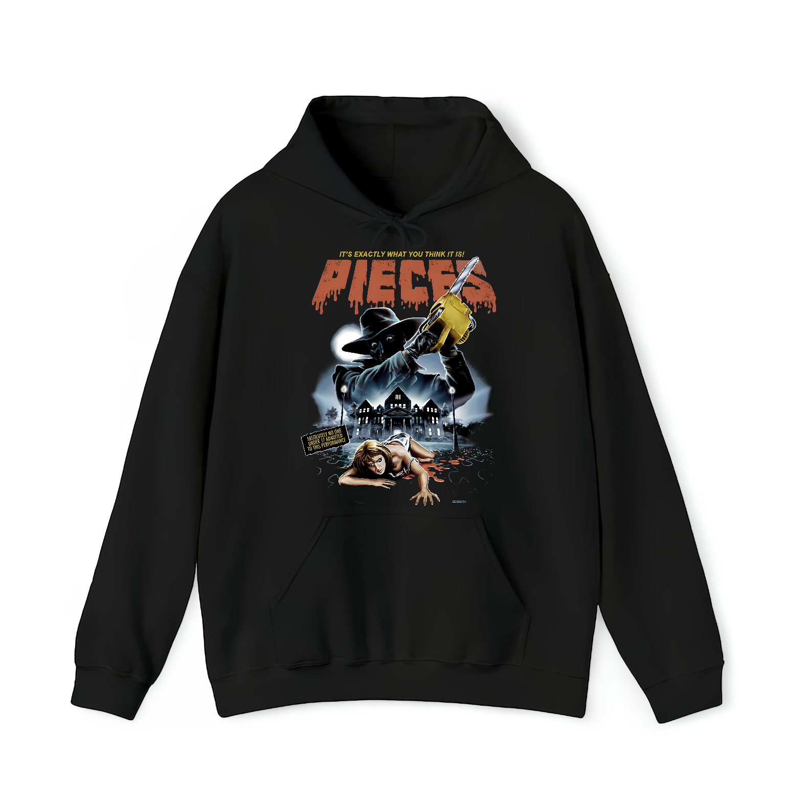 Pieces Horror Movie Shirt Black S-3XL-TH82023