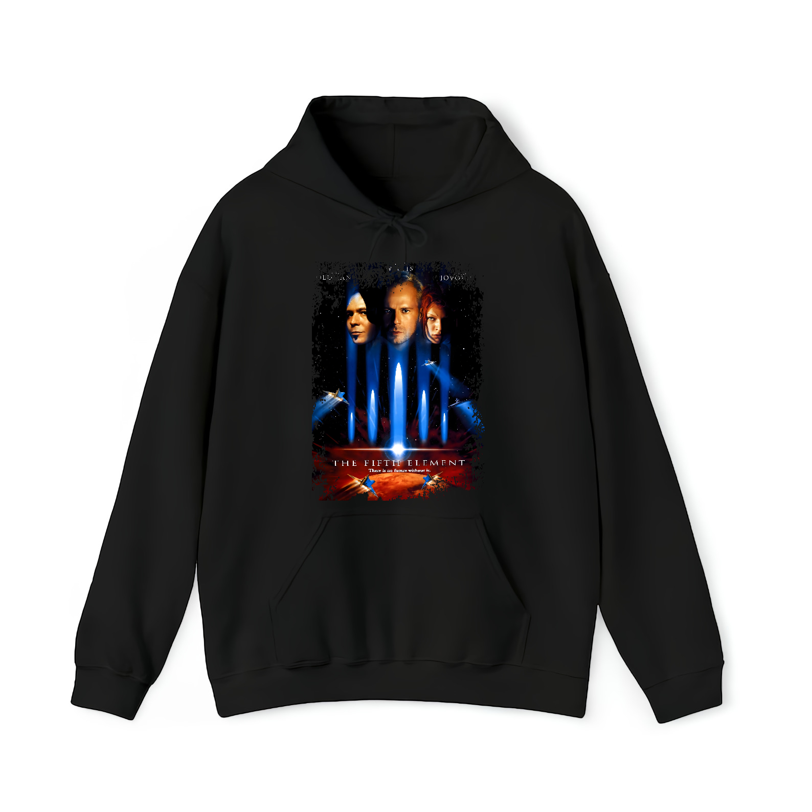The Fifth Element - Movie Poster Inspired Unisex Black Shirt