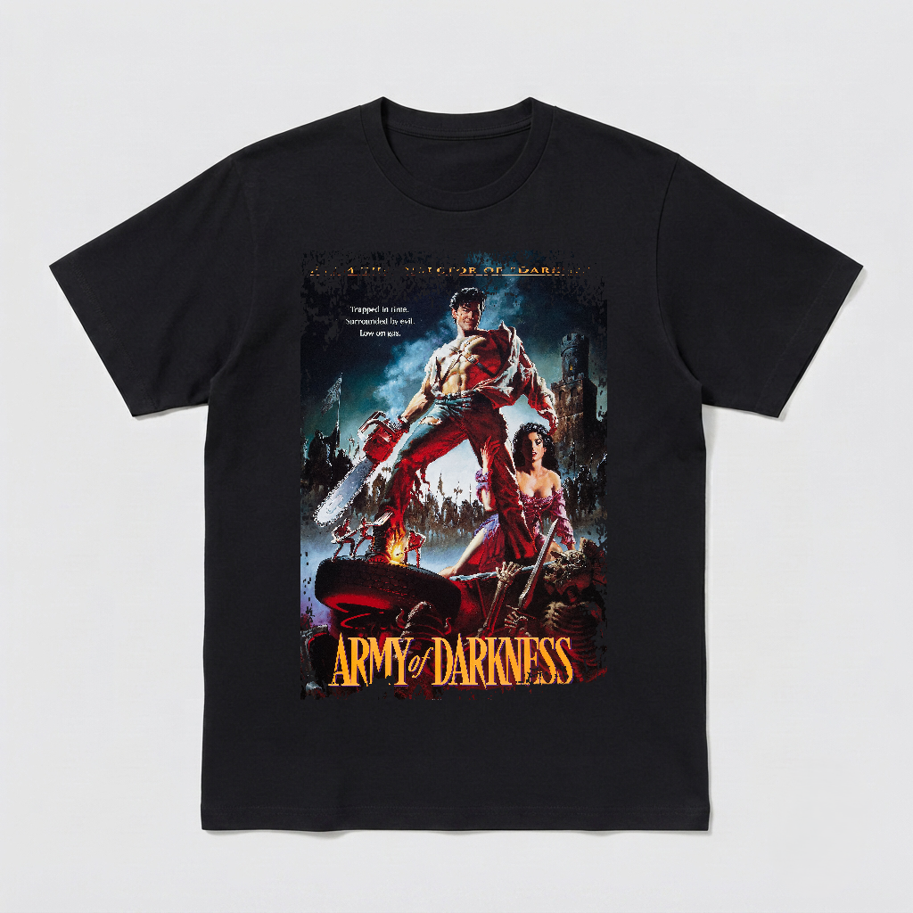 Army of Darkness - Movie Poster Inspired Unisex Black Shirt