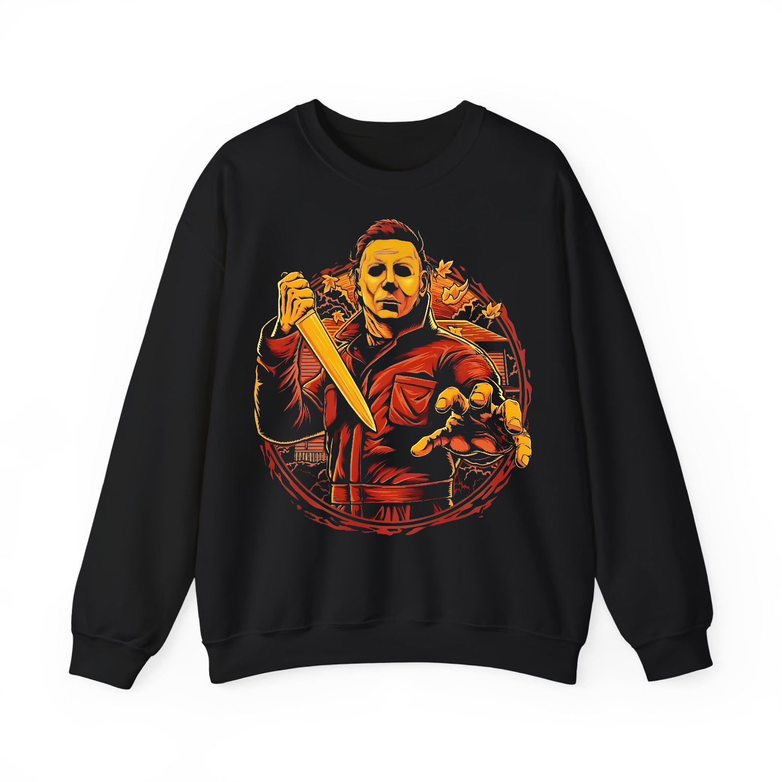 Michael Myers Horror Movie T-Shirt Black S-3XL Halloween-TH81997