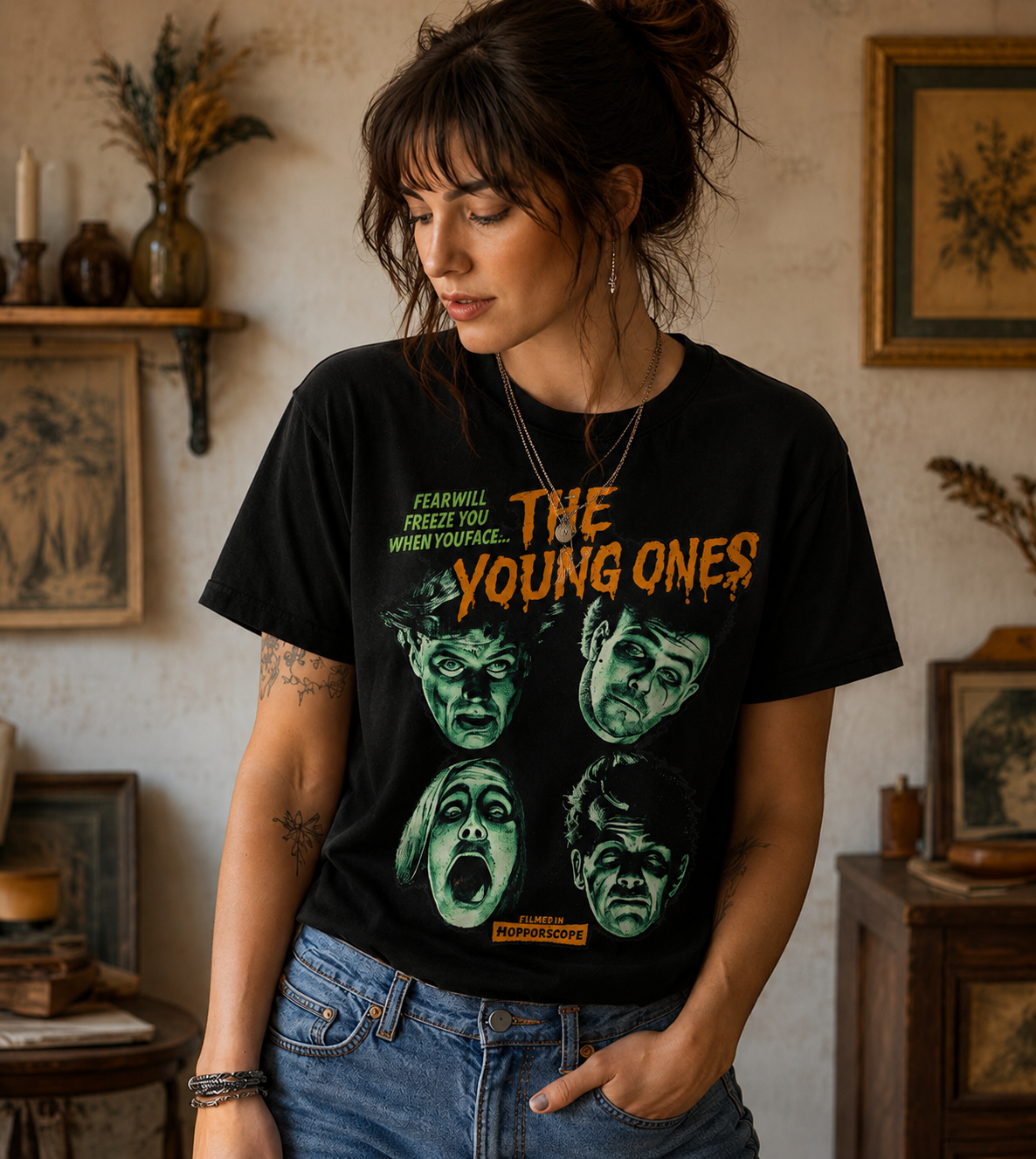 The Young Ones Shirt Horror Nasty Unisex Rik Mayall Ade Edmondson Comedy Funny - HQ
