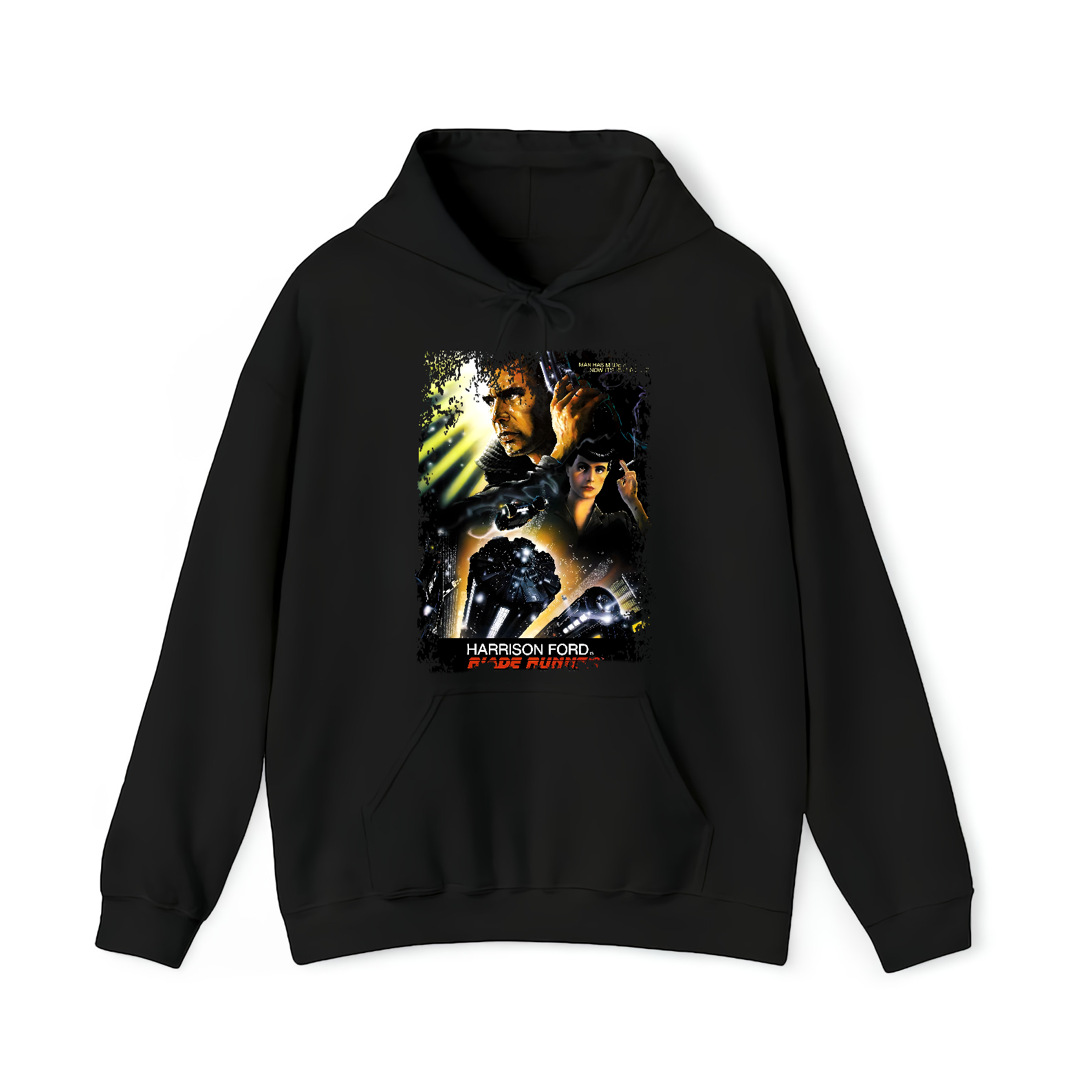 Blade Runner - Movie Poster Inspired Unisex Black T-Shirt