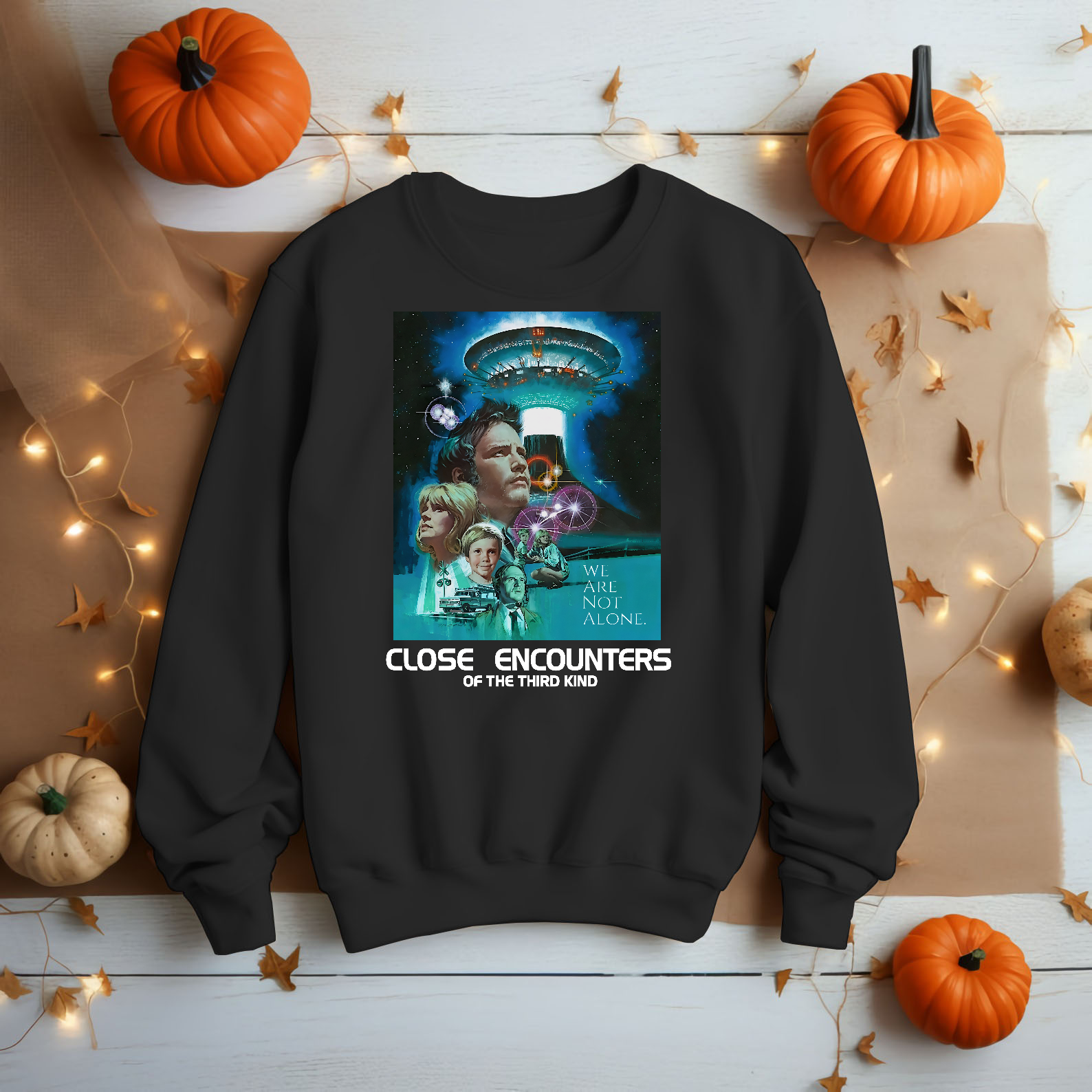 Close Encounters of the Third Kind T Shirt - 70's Spielberg Classic Retro Tee-TH82084