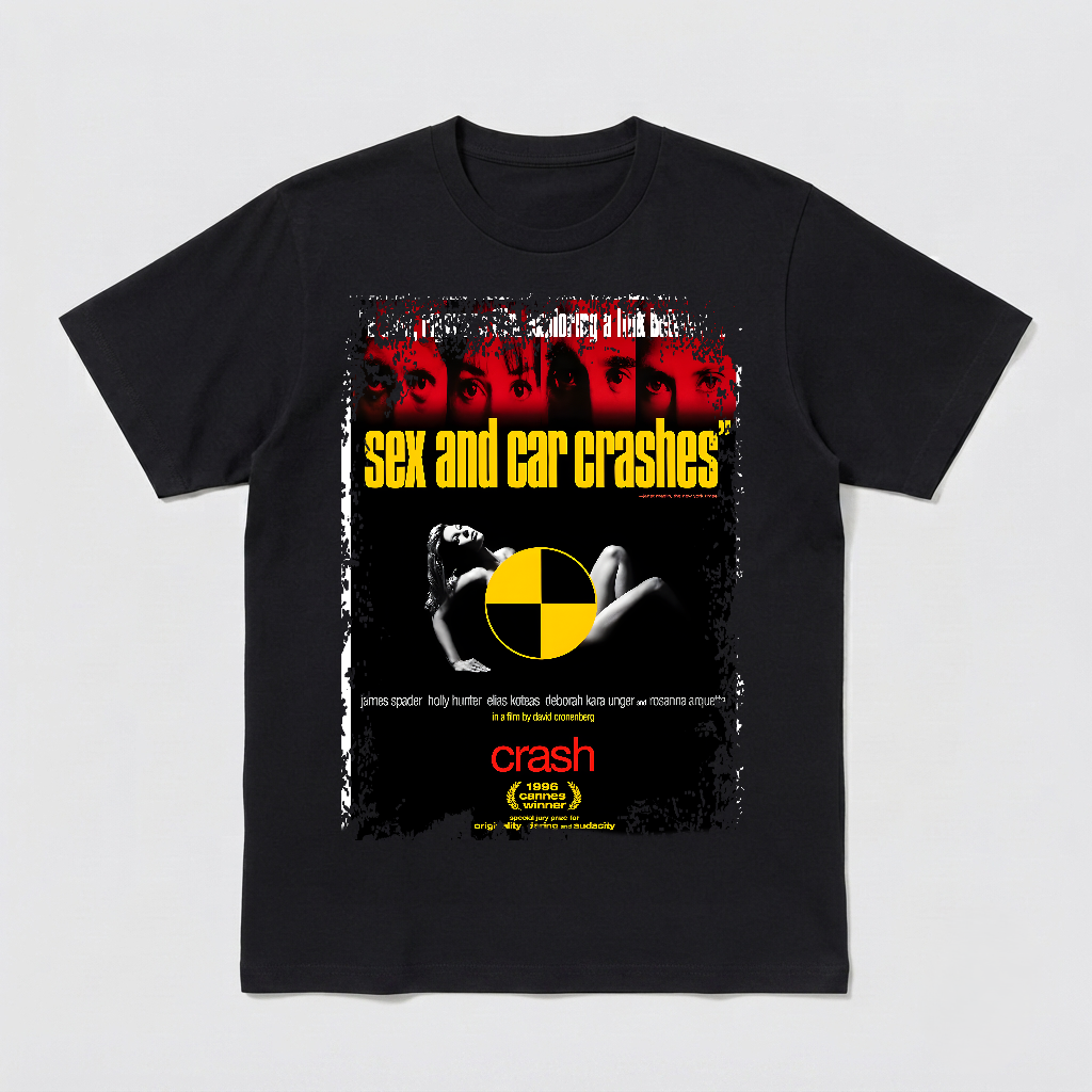 Crash - Movie Poster Inspired Unisex Black Shirt