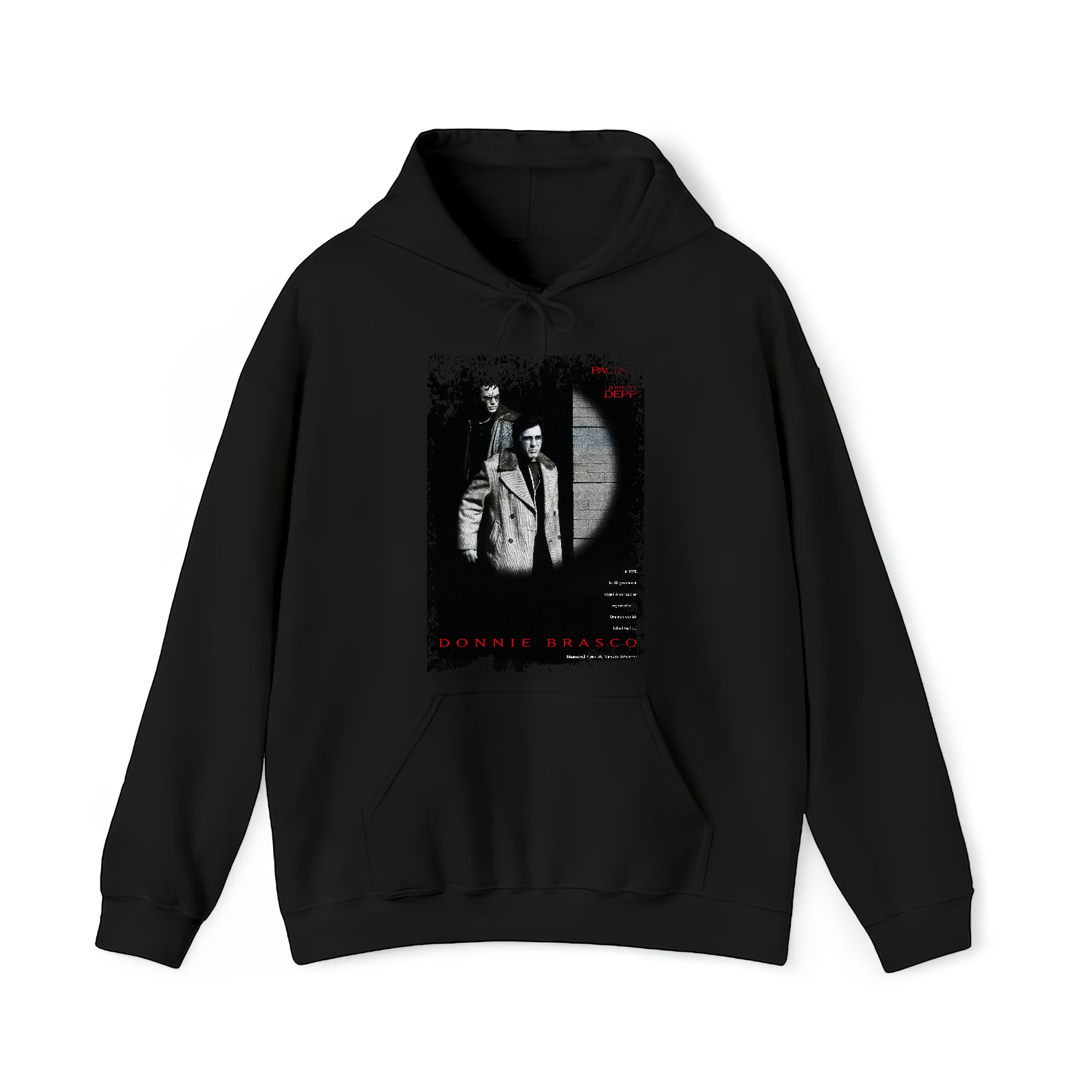 Donnie Brasco - Movie Poster Inspired Unisex Black Shirt