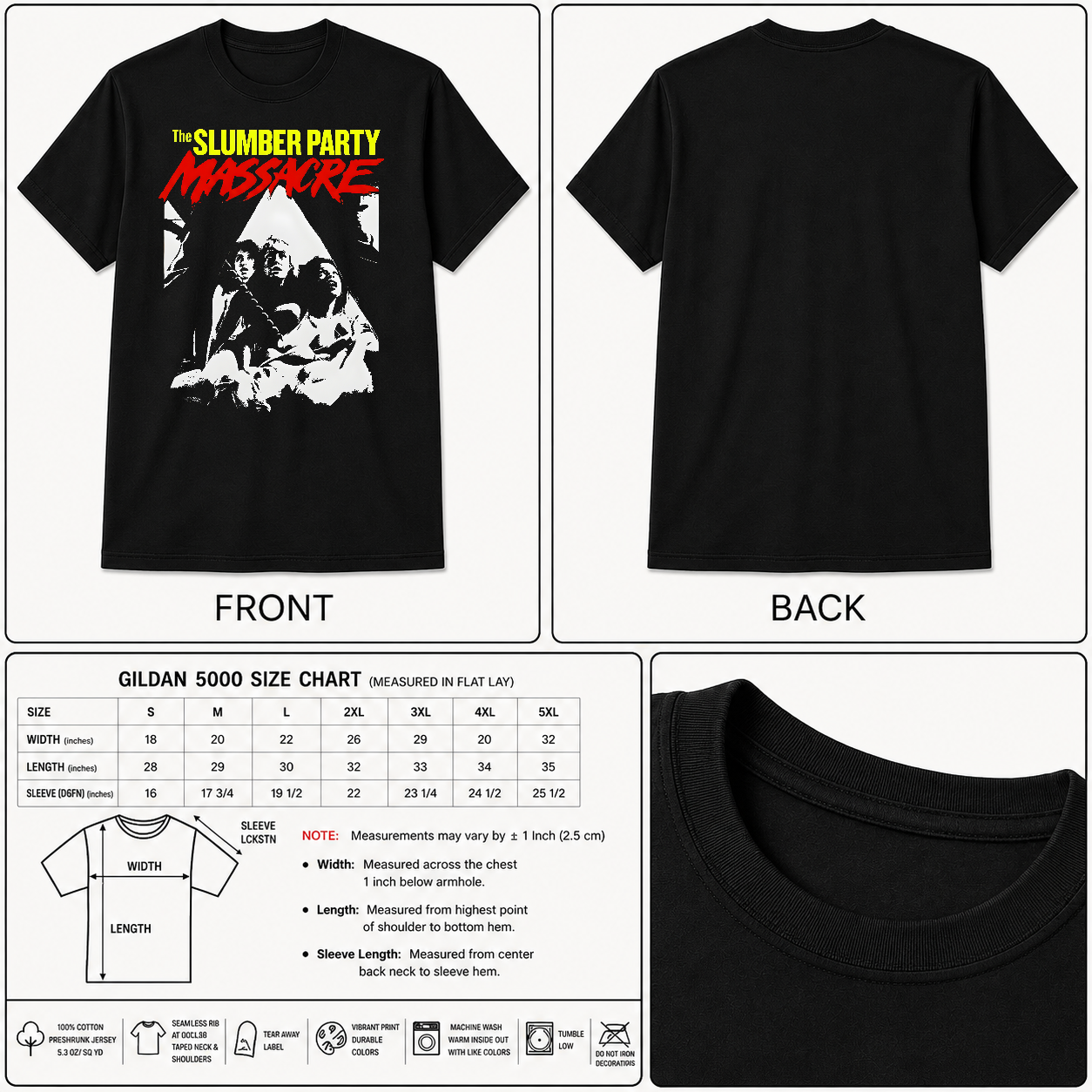 Slumber Party Massacre 1982 Shirt, 80's Horror Shirt, Lost Boys, Unisex tee