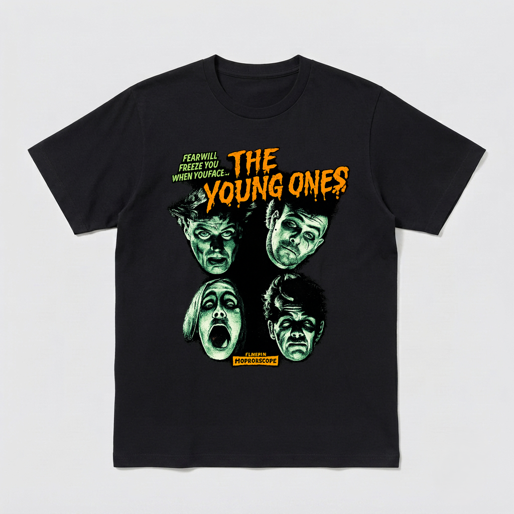The Young Ones Shirt Horror Nasty Unisex Rik Mayall Ade Edmondson Comedy Funny - HQ