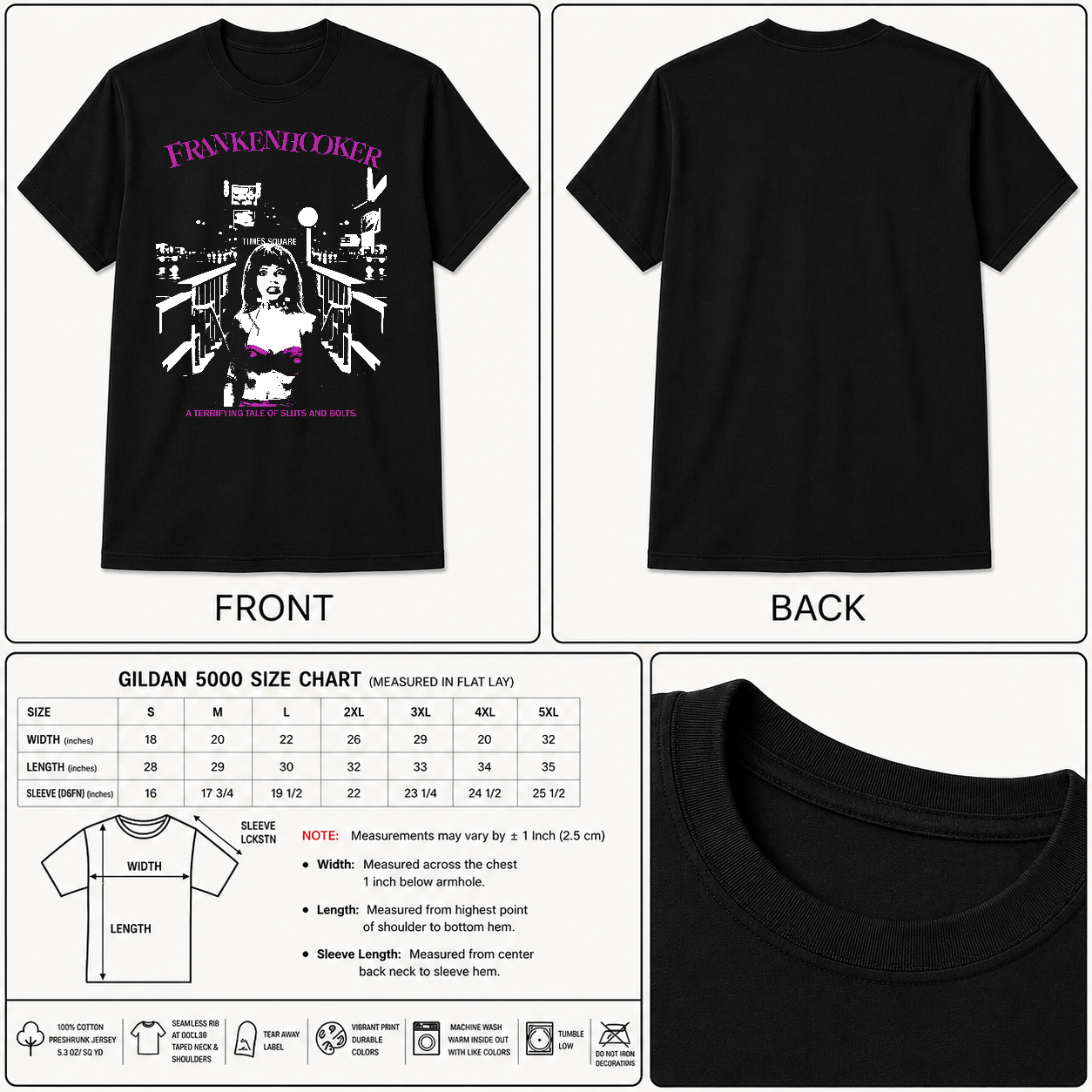 Frankenhooker 1990 Horror Movie Shirt, 80s Horror Shirt, Lost Boys, Unisex tee