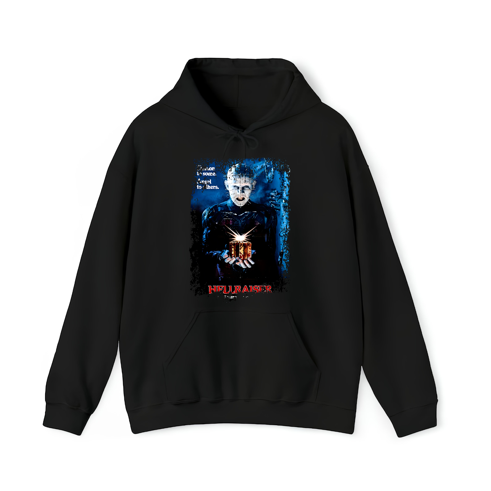 Hellraiser - Movie Poster Inspired Unisex Black T-Shirt - HQ