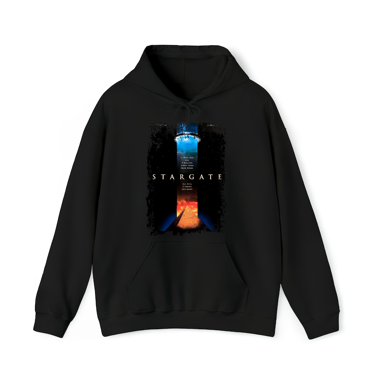 Stargate - Movie Poster inspired Unisex Black Shirt - HQ