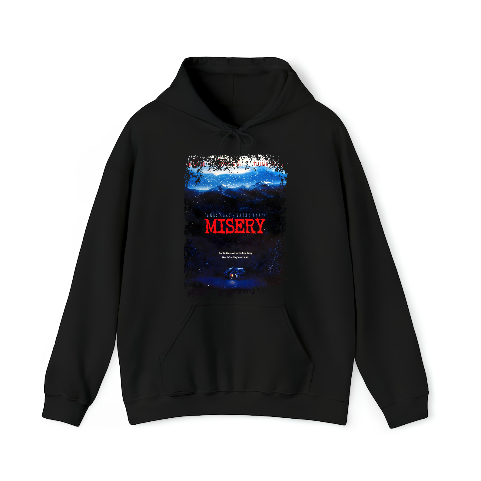 Misery - Movie Poster Inspired Unisex Black Shirt
