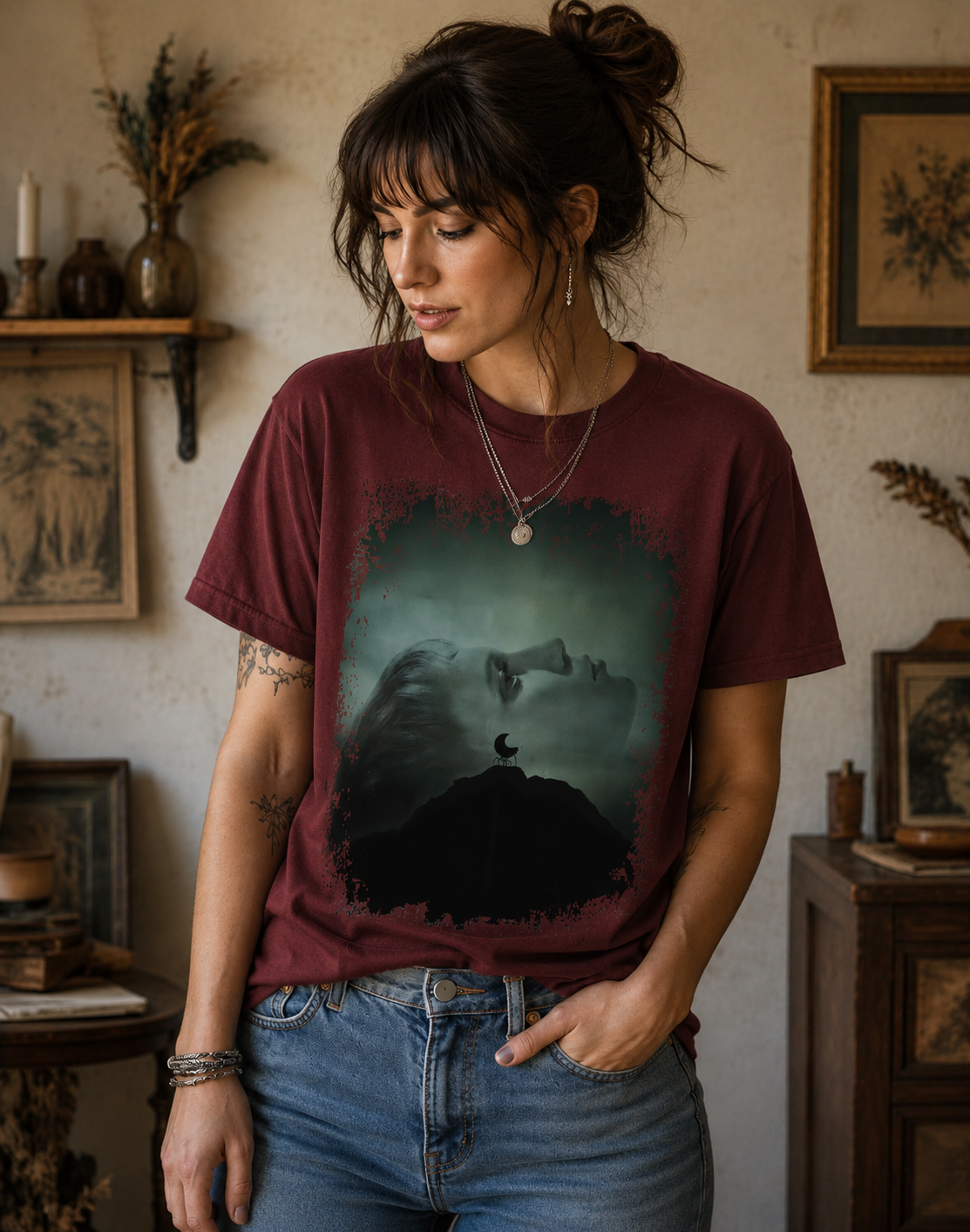 Rosemary's Baby - Movie Poster Inspired Unisex Black Shirt