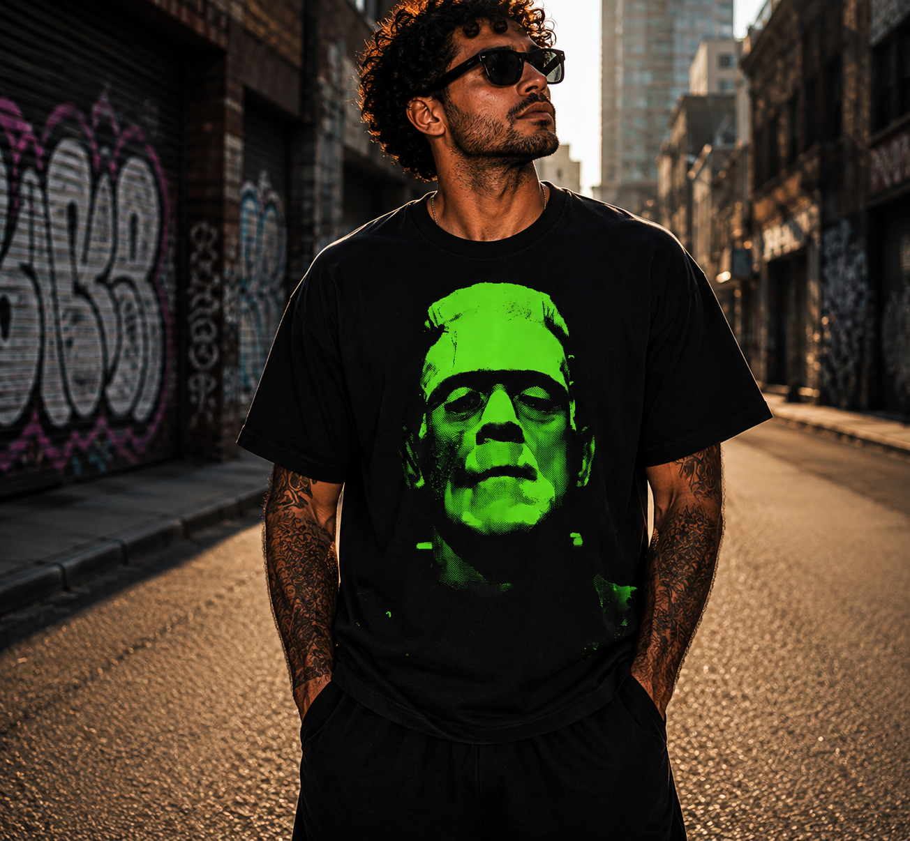 Frankenstein Horror Movie T-Shirt S-3XL-TH82000