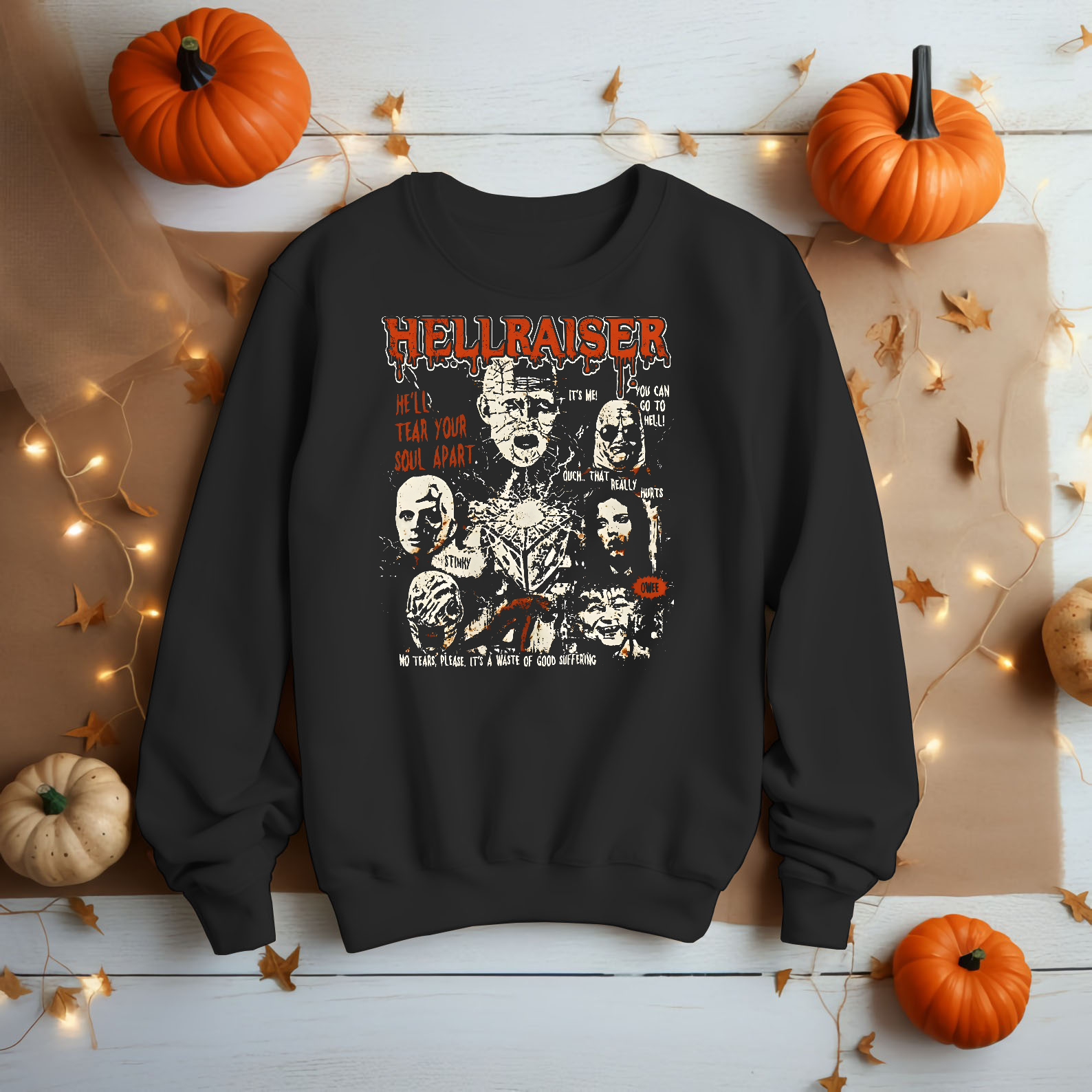 Hellraiser Movie Cenobites Unisex Tee, Horror Film T-Shirt, Cenobites Shirt-TH82028