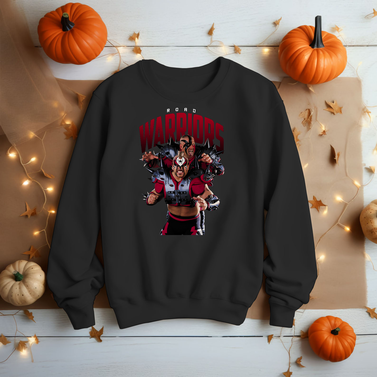 Road Warriors Wrestling T-Shirt Black S-3XL-TH82019