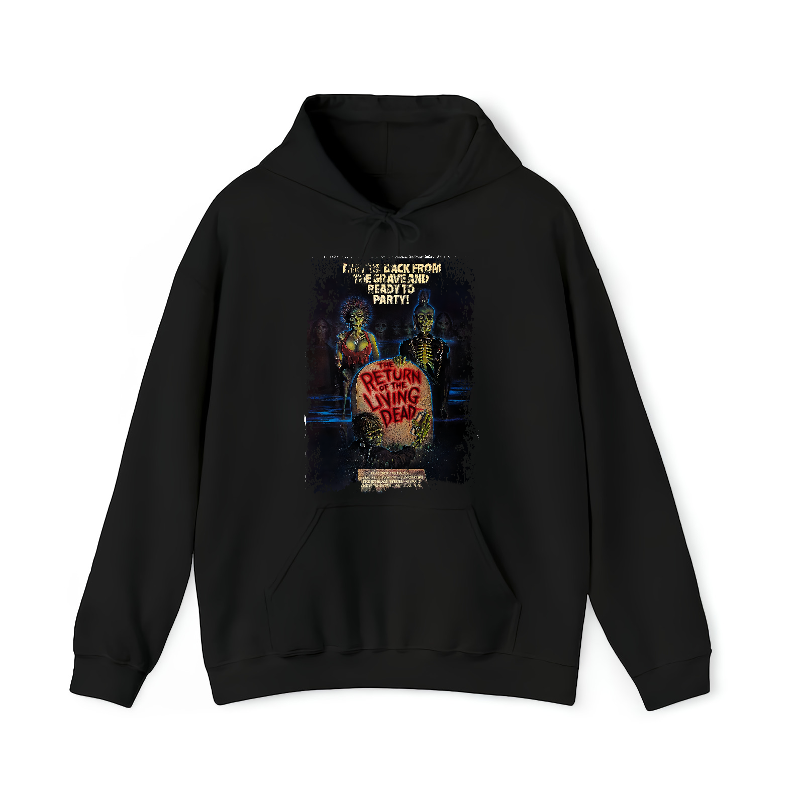Return of the Living Dead - Movie Poster inspired Unisex Black Shirt