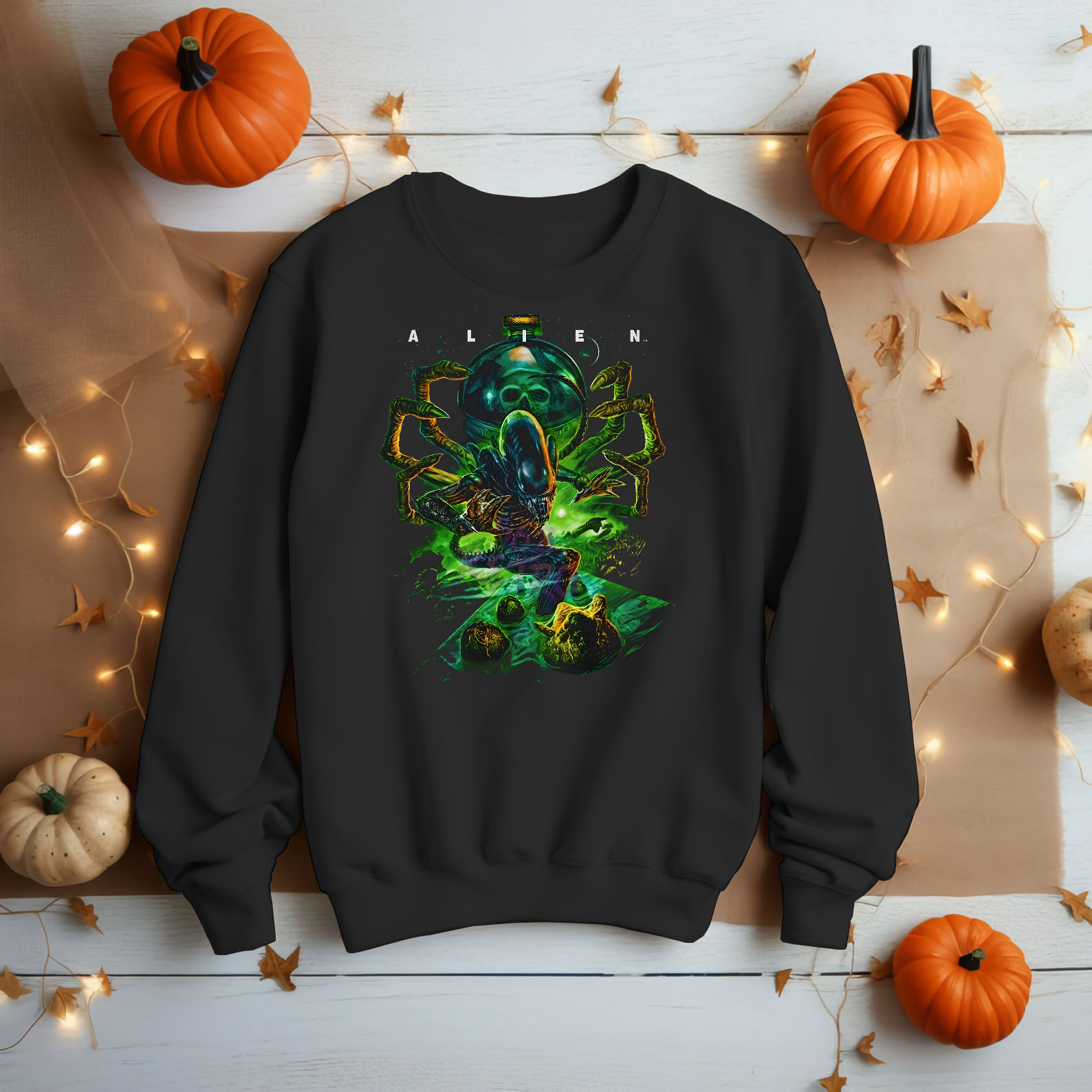 Alien Movie T-Shirt Black S-3XL-TH82008