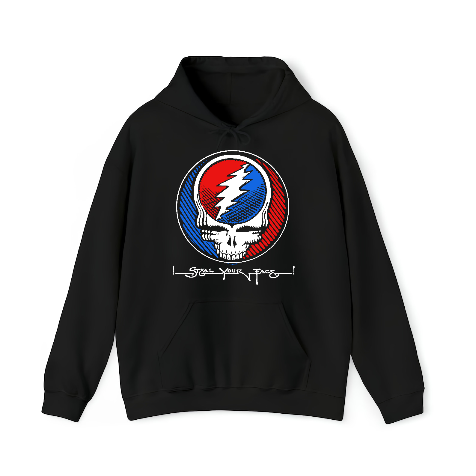 The Grateful Dead Steal Your Face Classic Rock Band T-Shirt Black S-3XL-TH82017