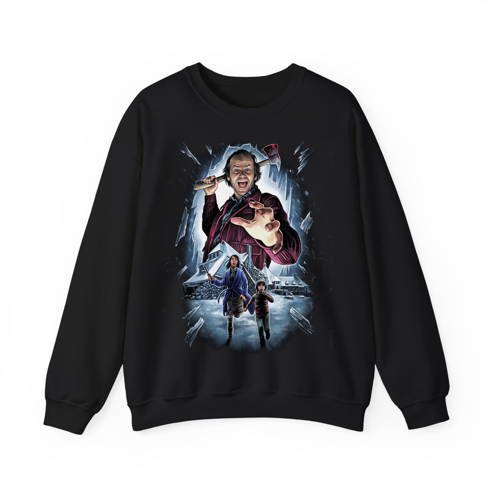The Shining Stanley Kubrick Horror Movie T-Shirt Black S-3XL Jack Torrance-TH82020