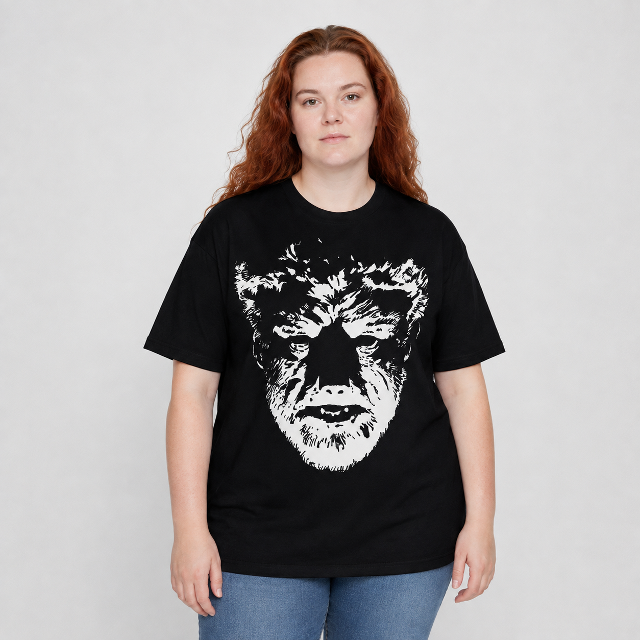 The Wolfman Horror Movie Black T-Shirt S-3XL-TH82001