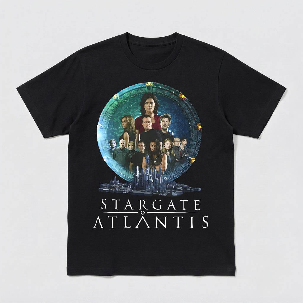 Stargate Atlantis Unisex Tee, Sci-Fi Graphic T-Shirt, Space TV Show Shirt-TH82029